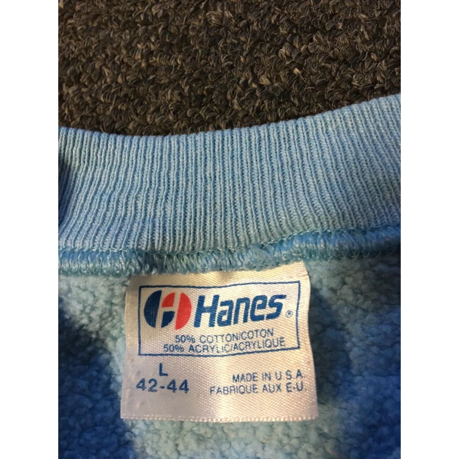 Hanes VINTAGE Arizona Nature Conservancy Bird Sweatshirt M USA Animal Art Grunge 90s Shirt Men M Blue Hanes Crew Neck Long Sleeve Size US M / EU 48-50 / 2 - 6 Thumbnail