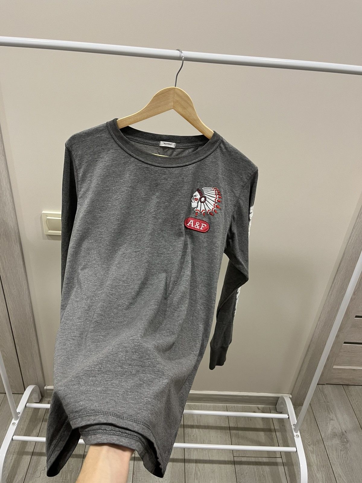 Japanese Brand Vintage Abercrombie & Fitch Sweatshirt Japanese Indiands Size US XL / EU 56 / 4 - 7 Thumbnail