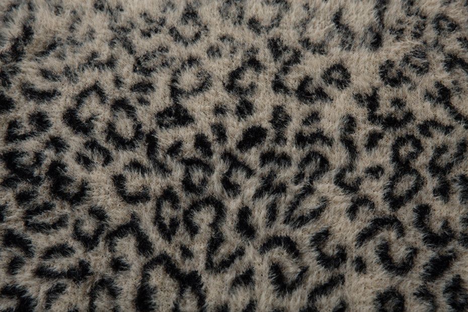 Japanese Brand × Vintage Leopard Knitted Sweater Y2k Loose Size US L / EU 52-54 / 3 - 6 Thumbnail