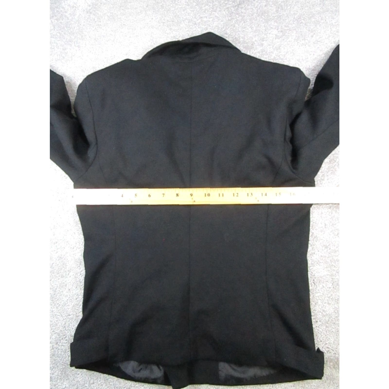 Vintage Harve Benard Jacket Womens Medium Black Full Zip Size M / US 6-8 / IT 42-44 - 5 Thumbnail
