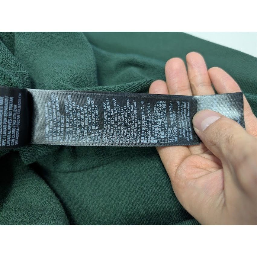 Balenciaga o1rshd1 Ramadan Medium-Fit Hoodie in Green Fleece Size US L / EU 52-54 / 3 - 19 Thumbnail