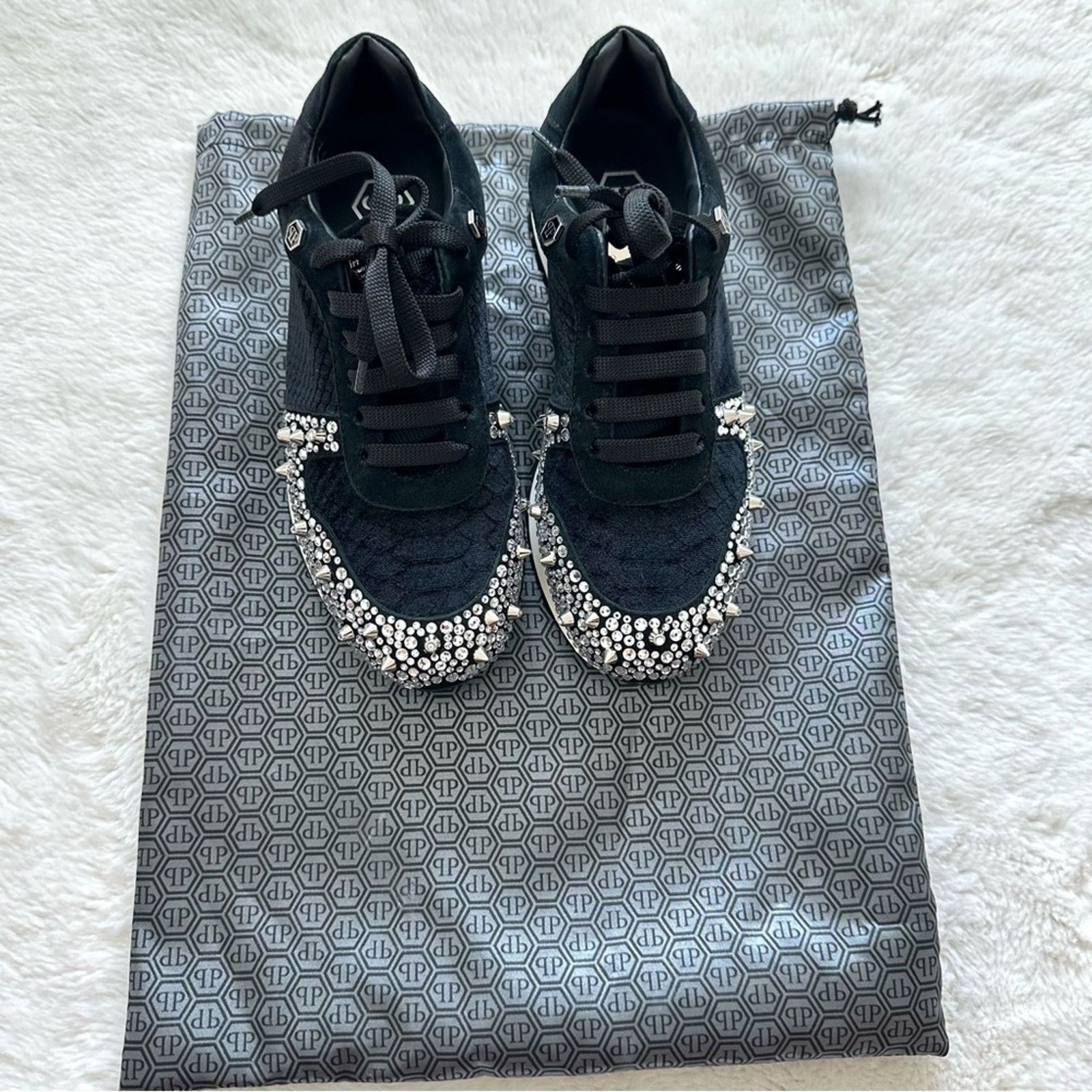 Philipp Plein NEW!!! Philip Plein sneakers with size 36 EU Retail 1050$ Size US 6 / IT 36 - 7 Thumbnail