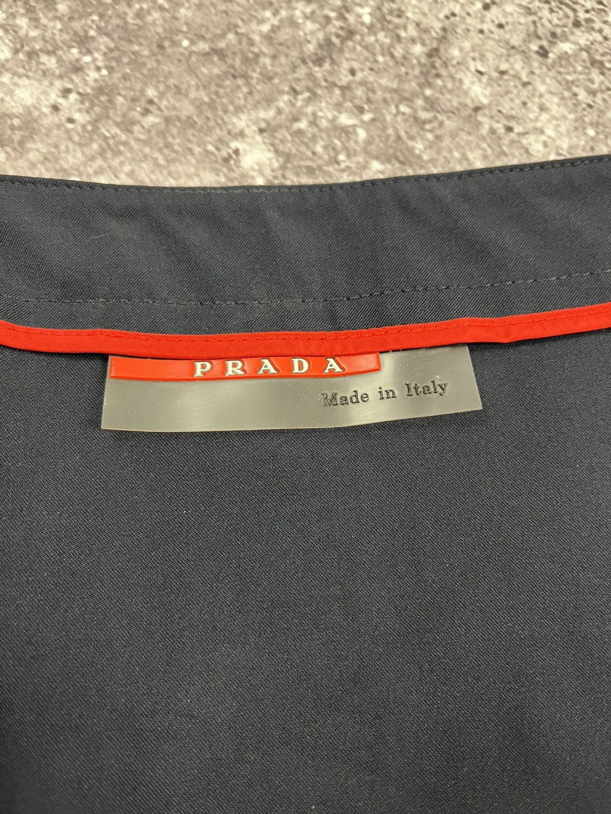 Prada Prada Sport Linea Rossa Wrap MiniSkirt Snap Button 🇮🇹 Vintage Size 28" / US 6 / IT 42 - 11 Thumbnail