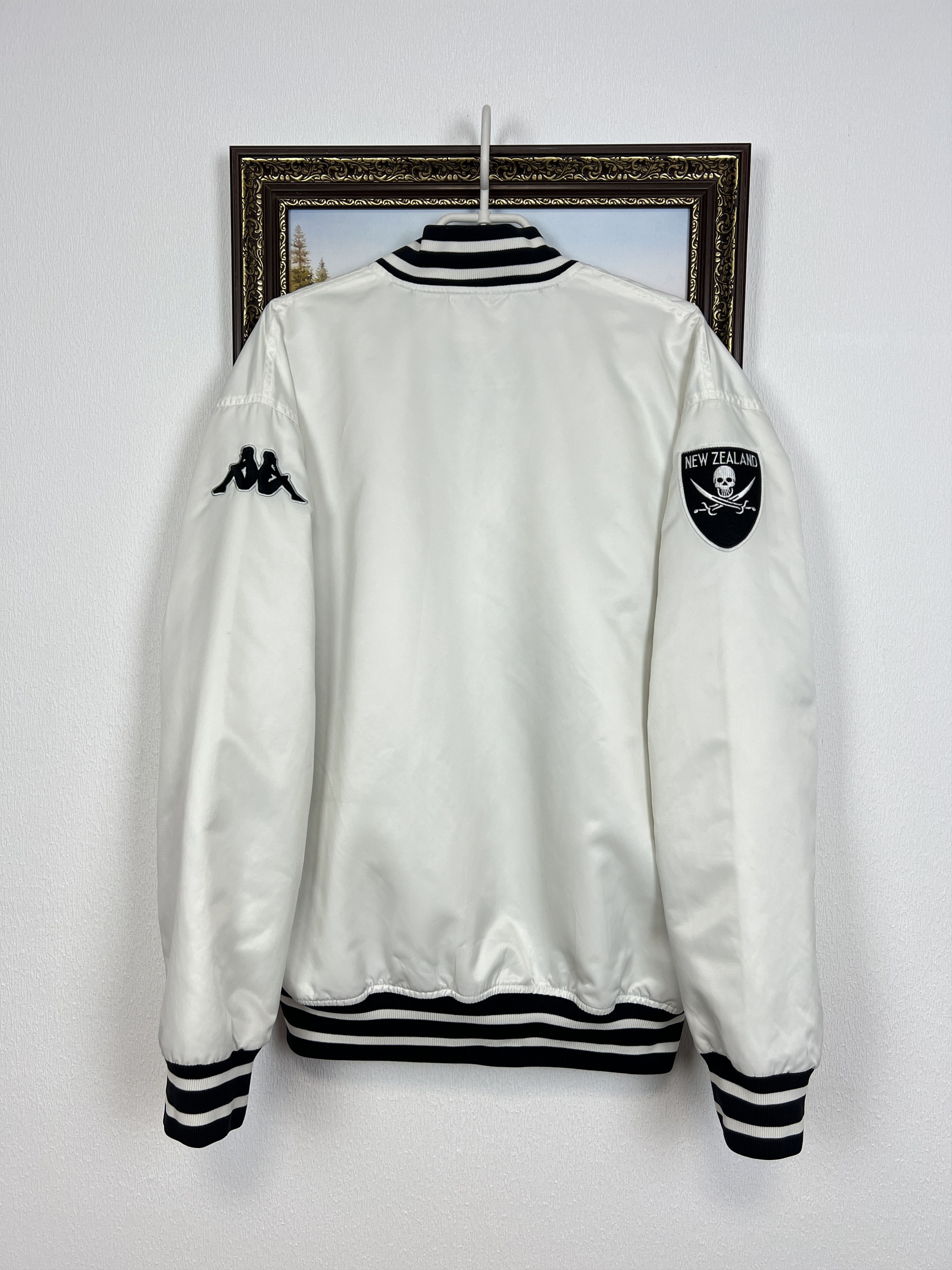 Kappa Vintage Kappa New Zealand Satin Jacket Bomber National Size US XXL / EU 58 / 5 - 13 Thumbnail