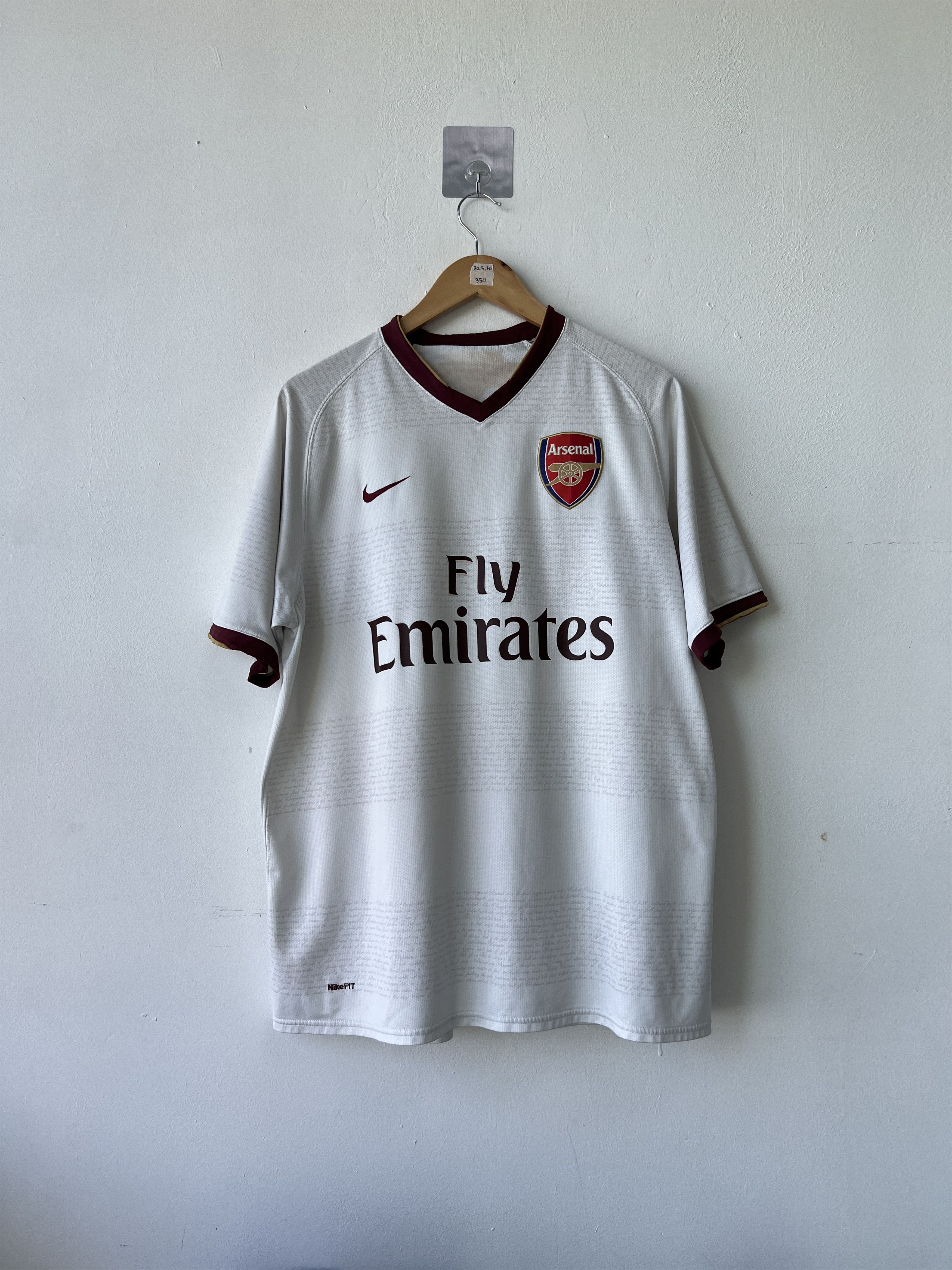 Nike (L) Arsenal 2007-08 Away Kit v. Persie #11 Size US L / EU 52-54 / 3 - 2 Thumbnail