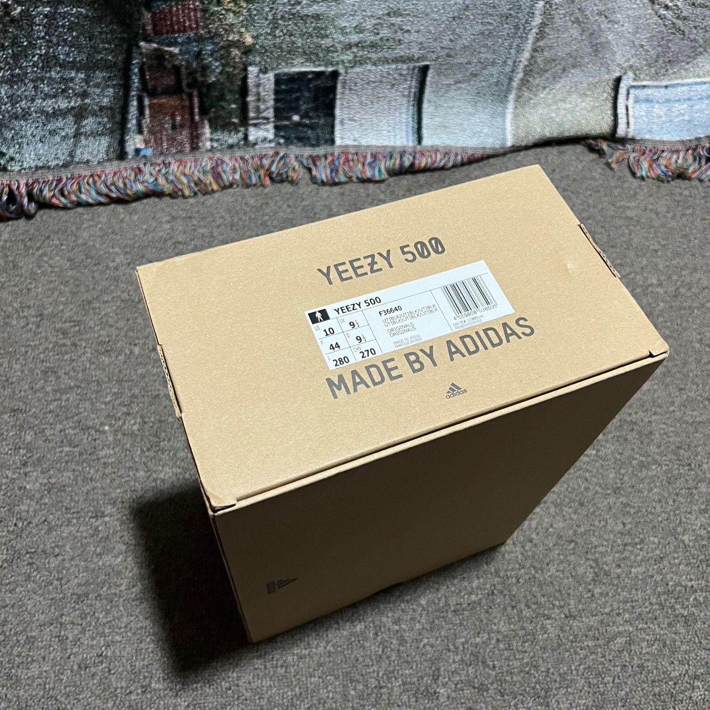 Adidas (SOLD OUT)Adidas Yeezy 500 Utility Black 280 Size US 10 / EU 43 - 8 Thumbnail