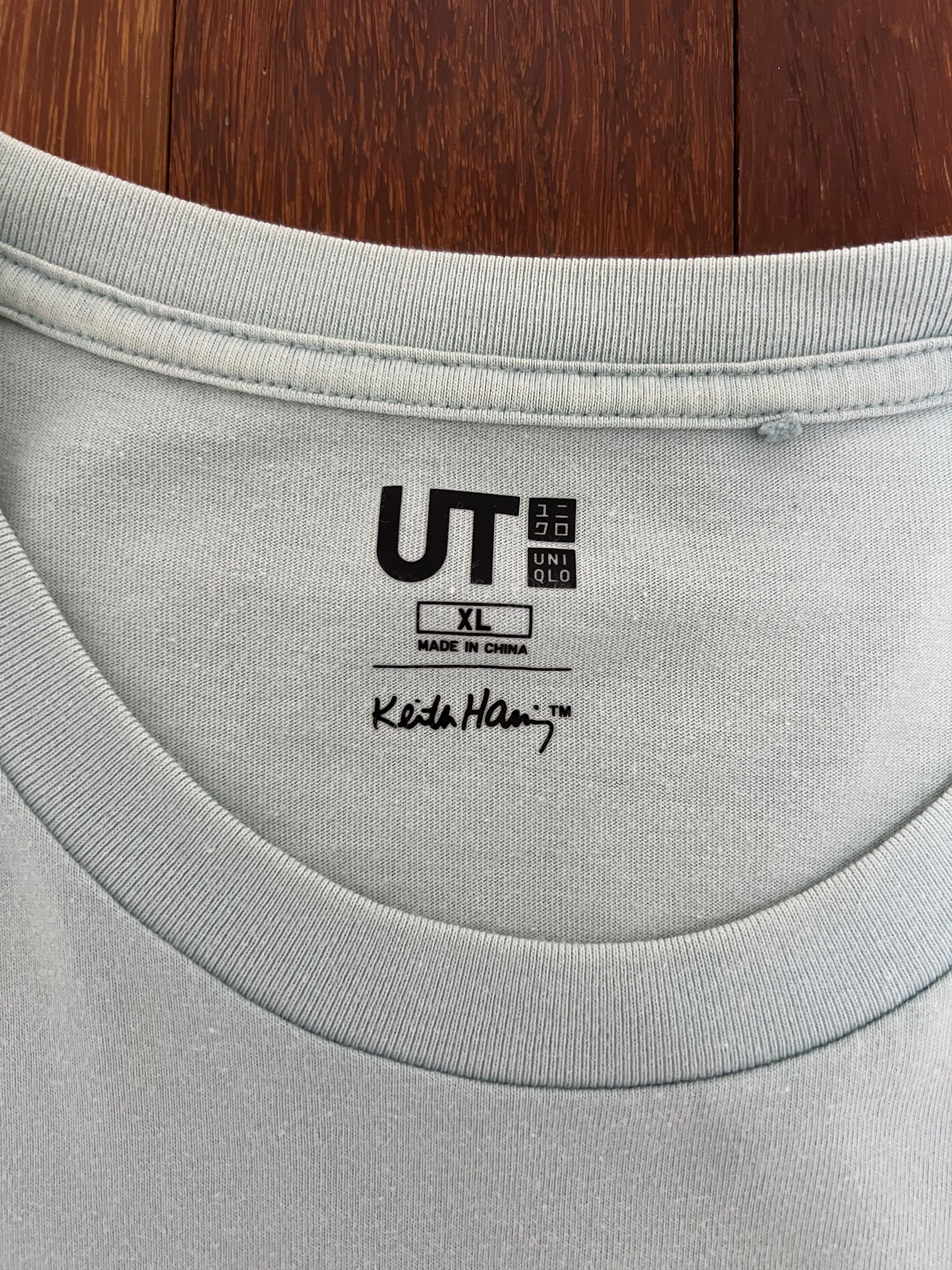 Keith Haring 💚 Keith Haring x Uniqlo Mint Tokyo Tee Size US XL / EU 56 / 4 - 4 Thumbnail