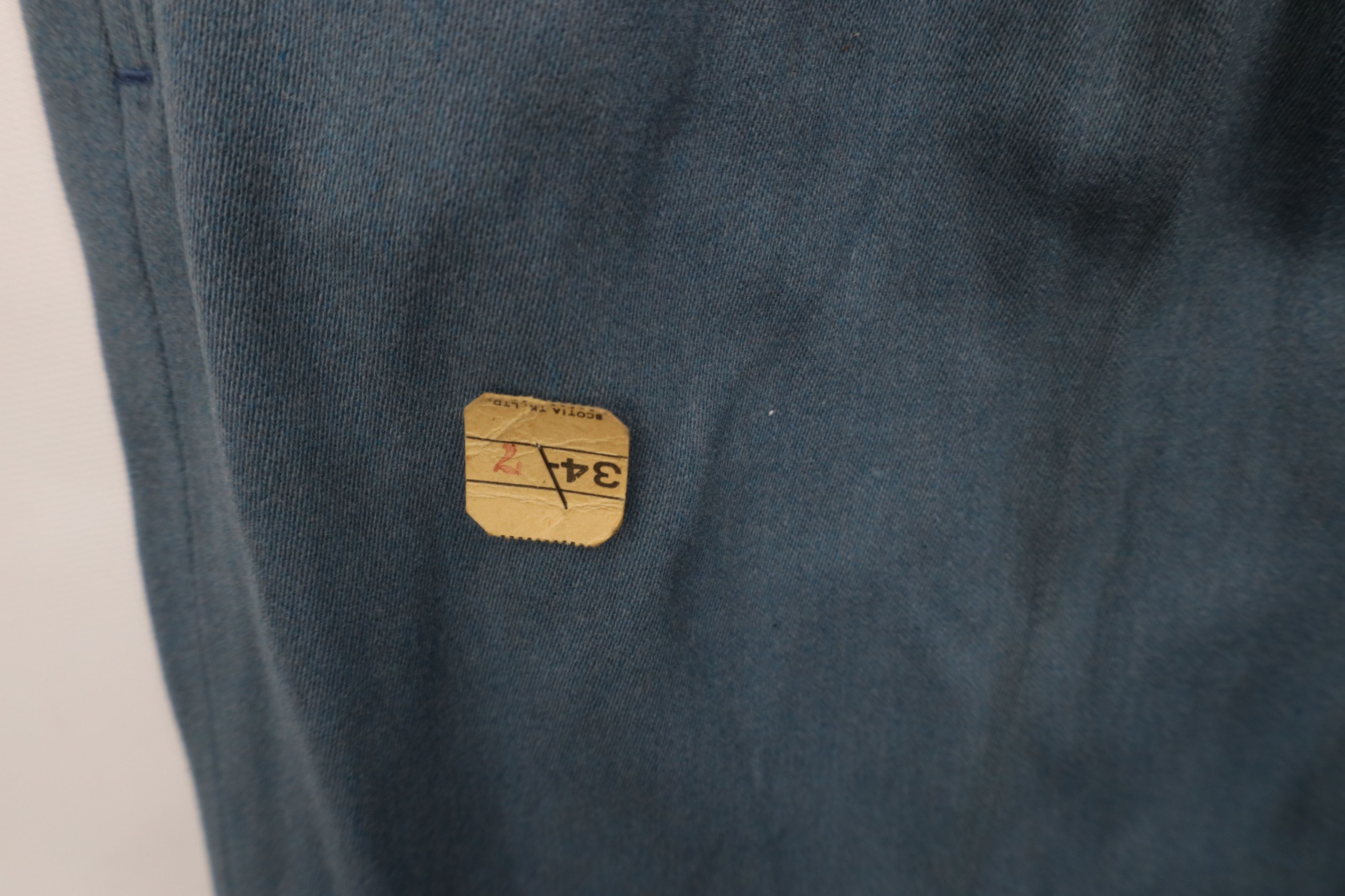 Vintage Deadstock Vintage 40s 50s Gabardine Hollywood Chino Pants Size US 34 / EU 50 - 8 Thumbnail