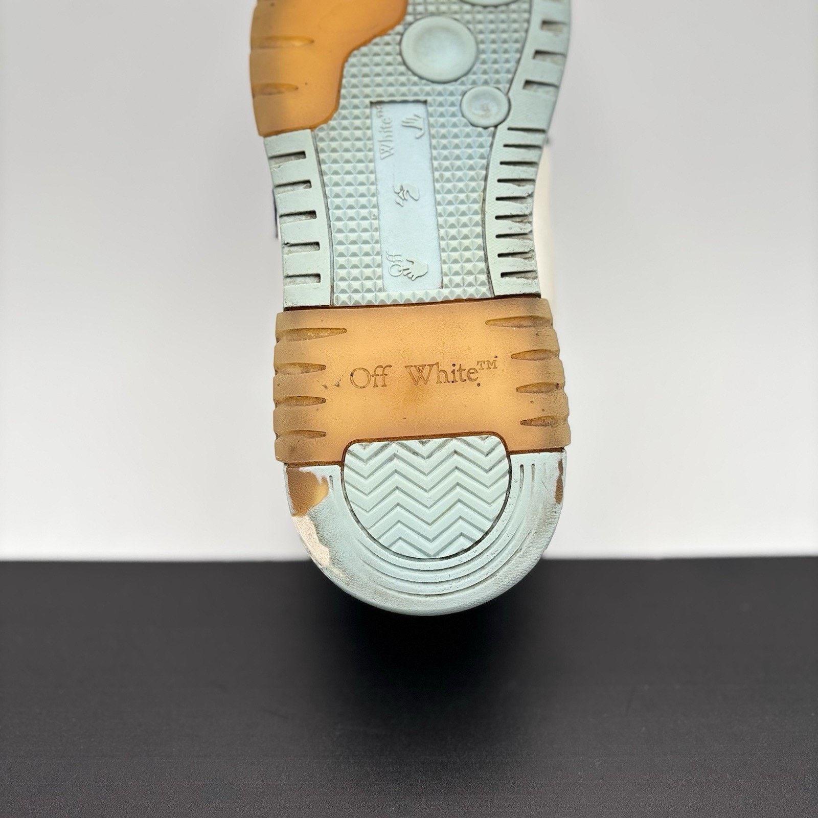 Off-White Off-White Out Of Office ' Blue White ' Size US 9 / EU 42 - 9 Thumbnail