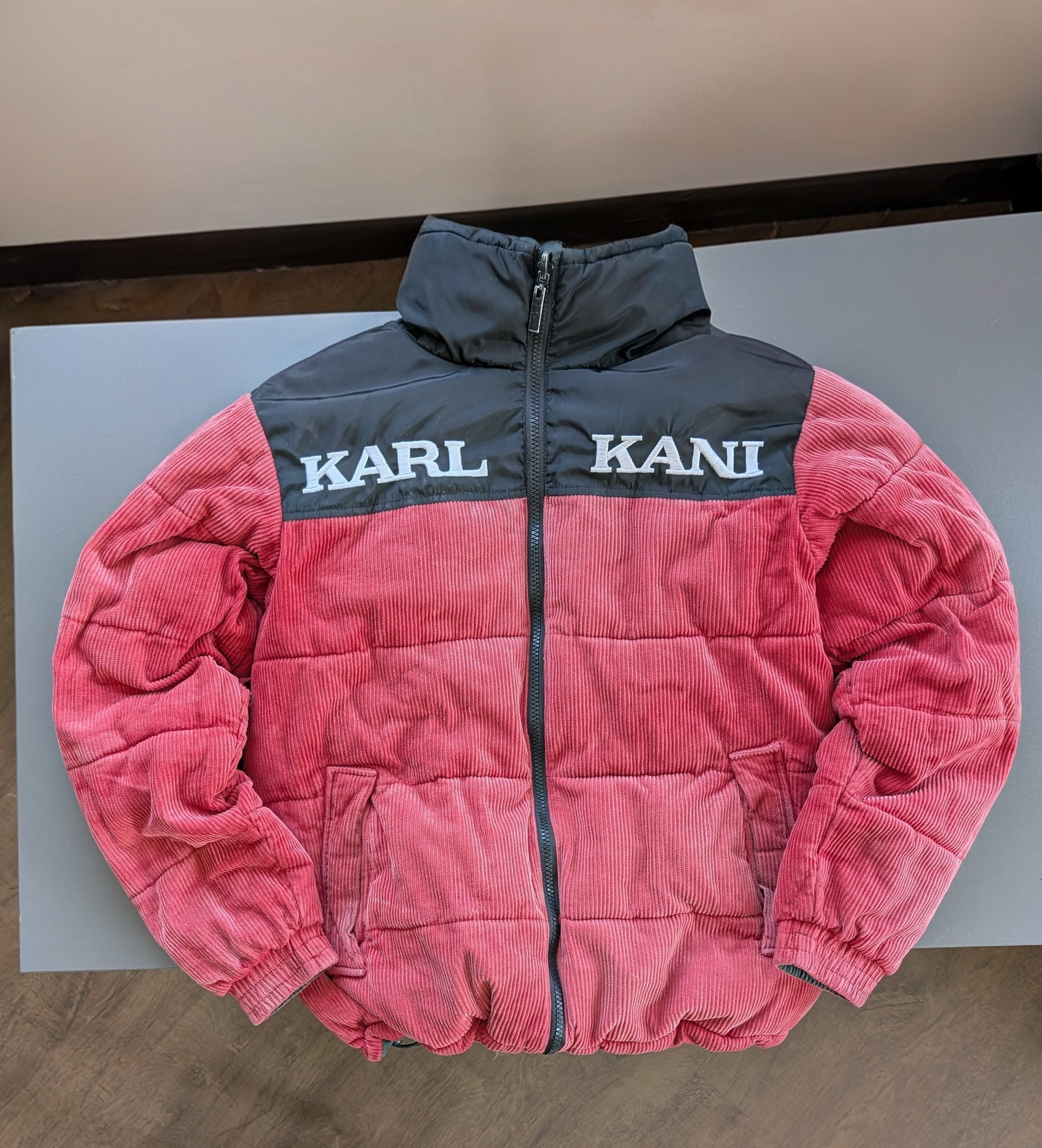 Karl Kani Karl Kani Vintage Corduroy Puffer Mans Two- Sided Red Size US S / EU 44-46 / 1 - 1 Thumbnail