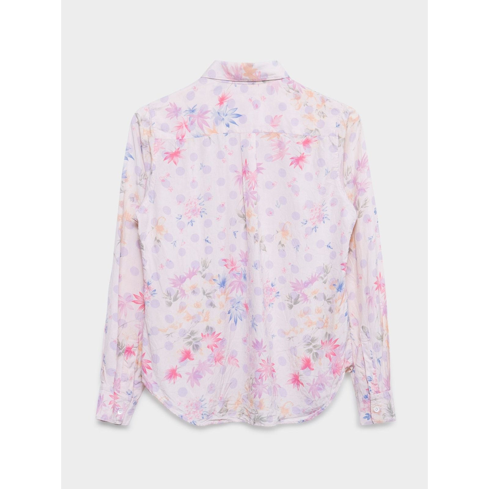 Comme des Garcons Floral Silk Button Down Shirt Size US S / EU 44-46 / 1 - 3 Thumbnail