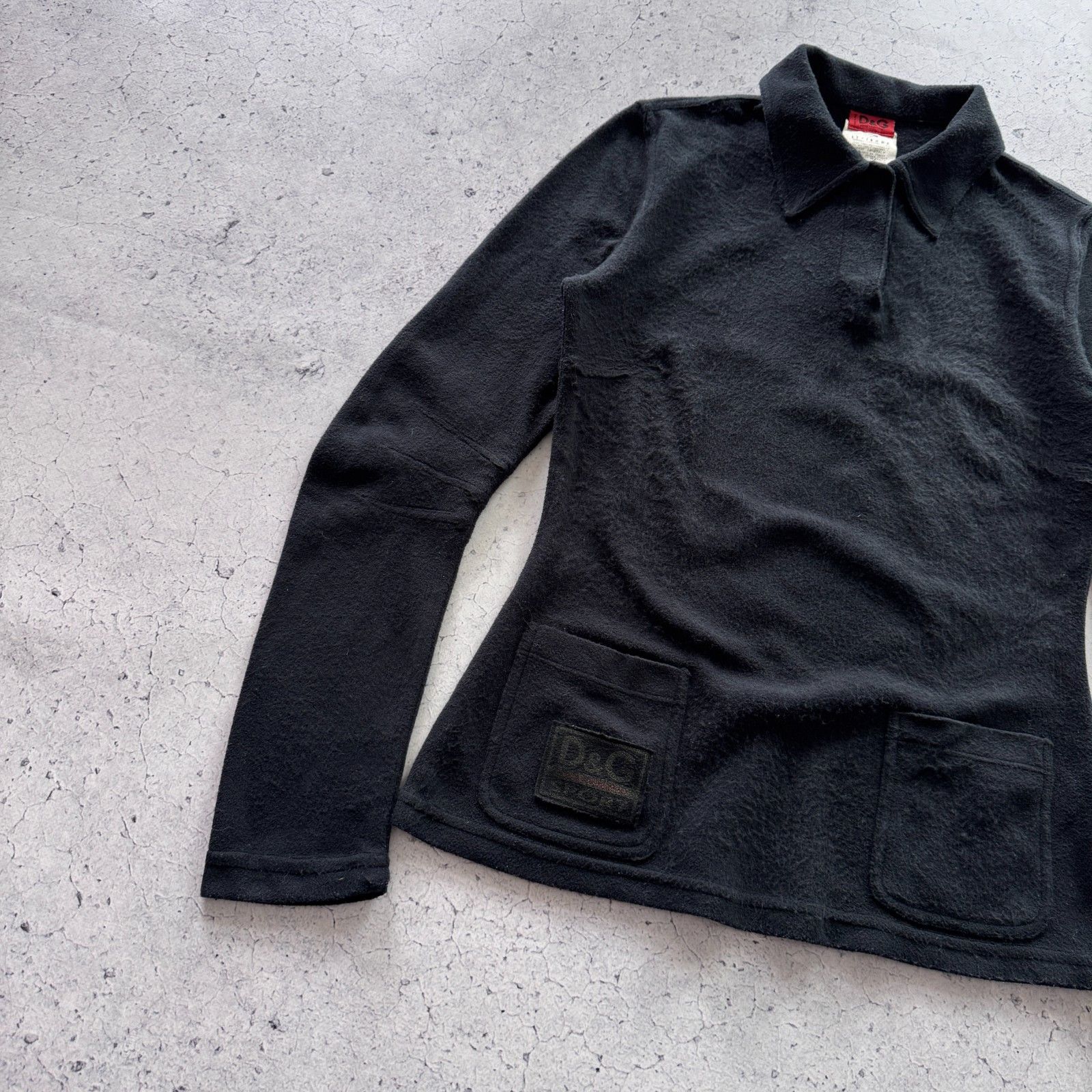 Dolce & Gabbana Vintage Dolce & Gabbana Sport Fleece Y2K Sweatshirt 00s DG Size S / US 4 / IT 40 - 2 Thumbnail