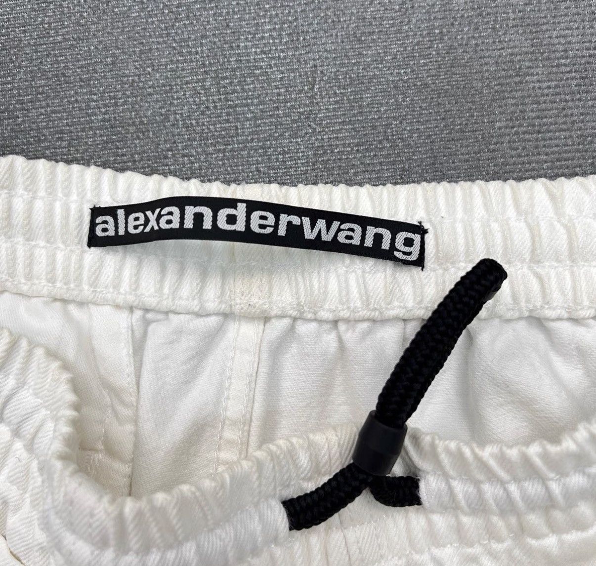 Alexander Wang Alexander Wang White Side-Logo Track Pants / Casual Pants Size US 30 / EU 46 - 4 Thumbnail