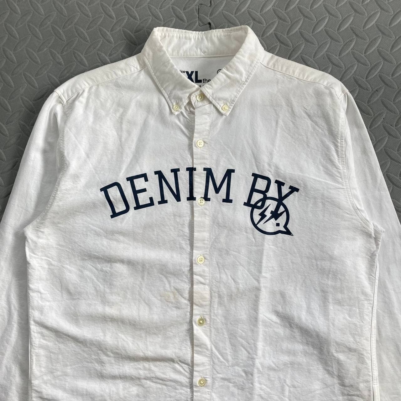 Fragment Design × Vanquish Spellout Button Shirt Size US XL / EU 56 / 4 - 2 Thumbnail