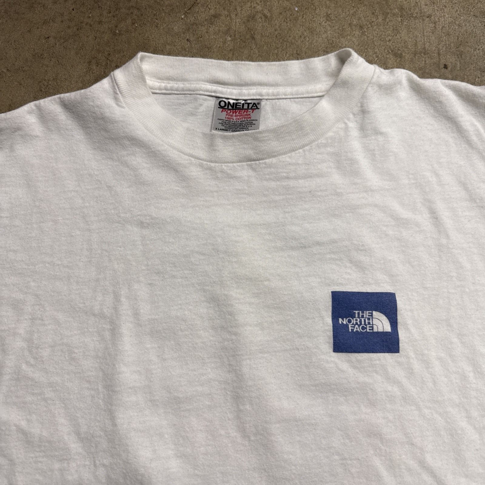 The North Face Vintage The North Face Shirt Mens XL White 90s Chicago Art Size US XL / EU 56 / 4 - 7 Thumbnail