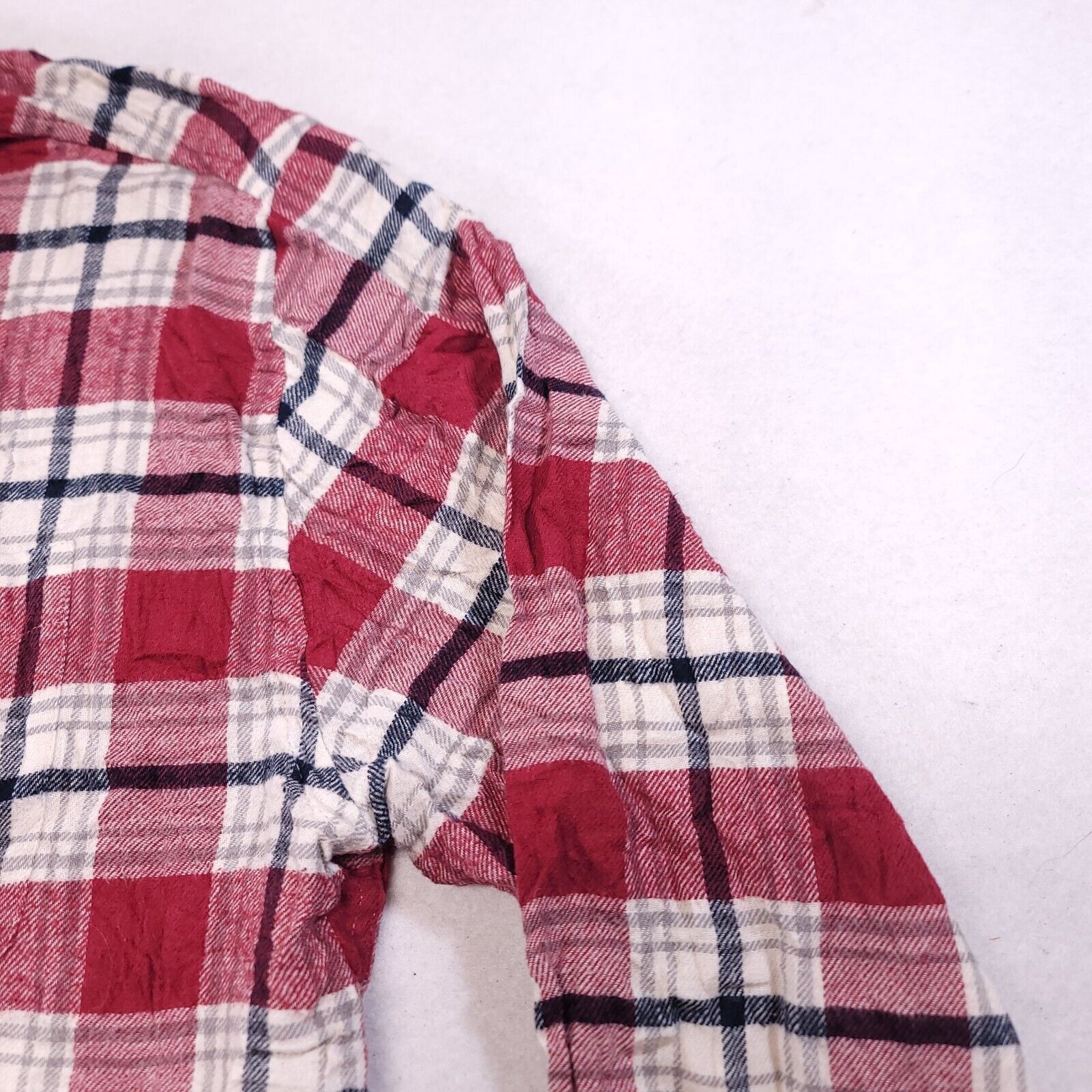 Croft & Barrow Croft & Barrow Tartan Flannel Shirt Mens Size Medium M Red Size US M / EU 48-50 / 2 - 5 Thumbnail