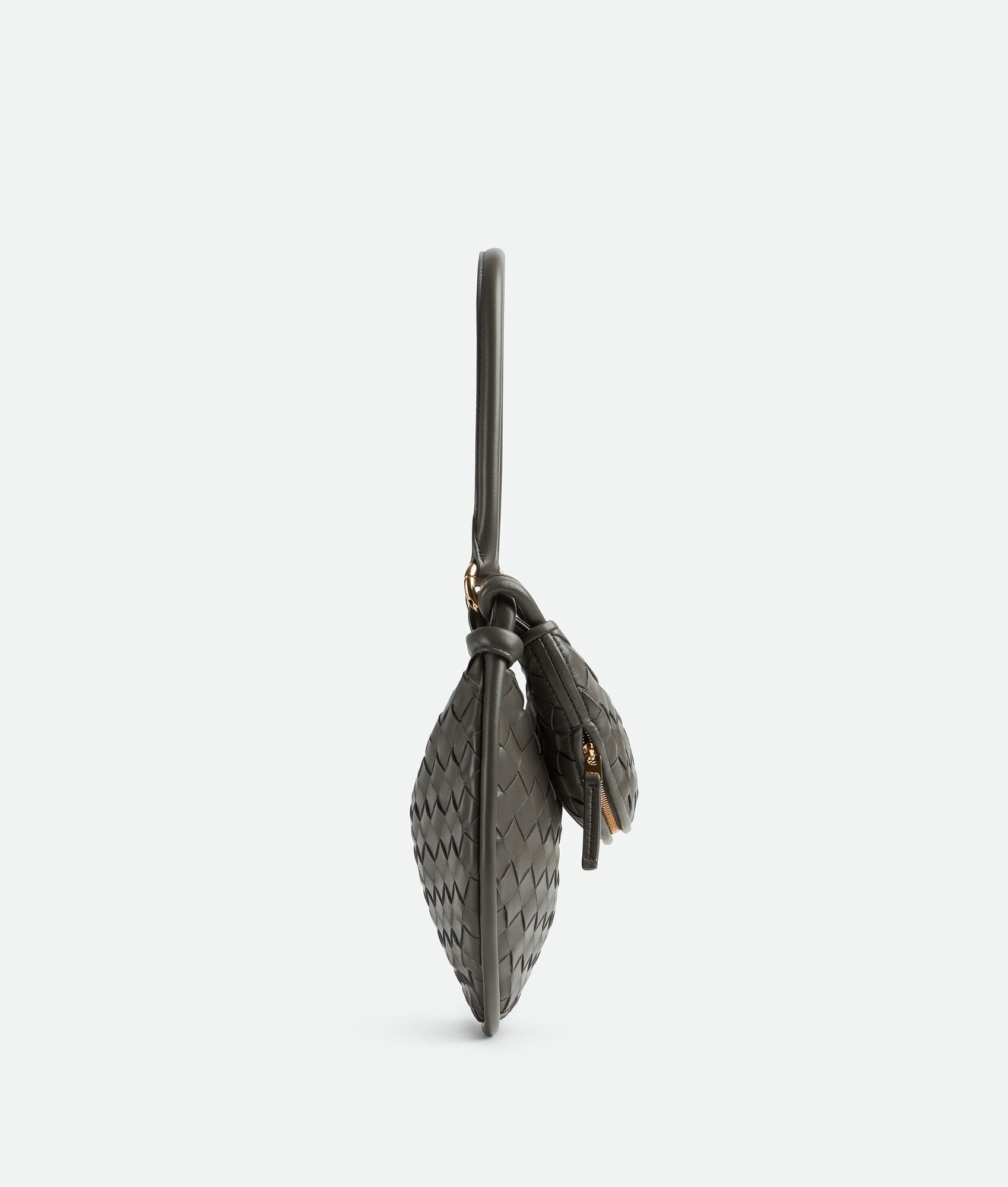 Bottega Veneta o1n1vont0325 Size: OS / Small Gemelli Bag in Light Graphite Size ONE SIZE - 4 Thumbnail