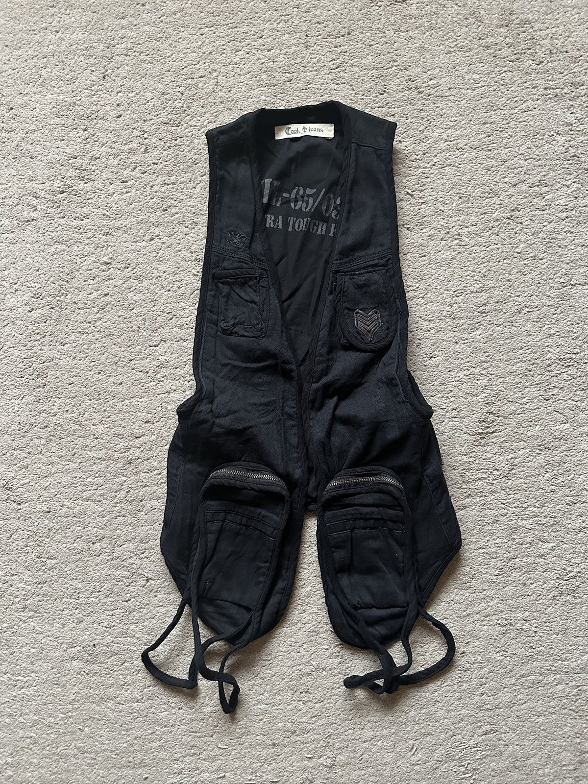 Le Grande Bleu (L.G.B.) L.G.B leather vest/holster | Grailed