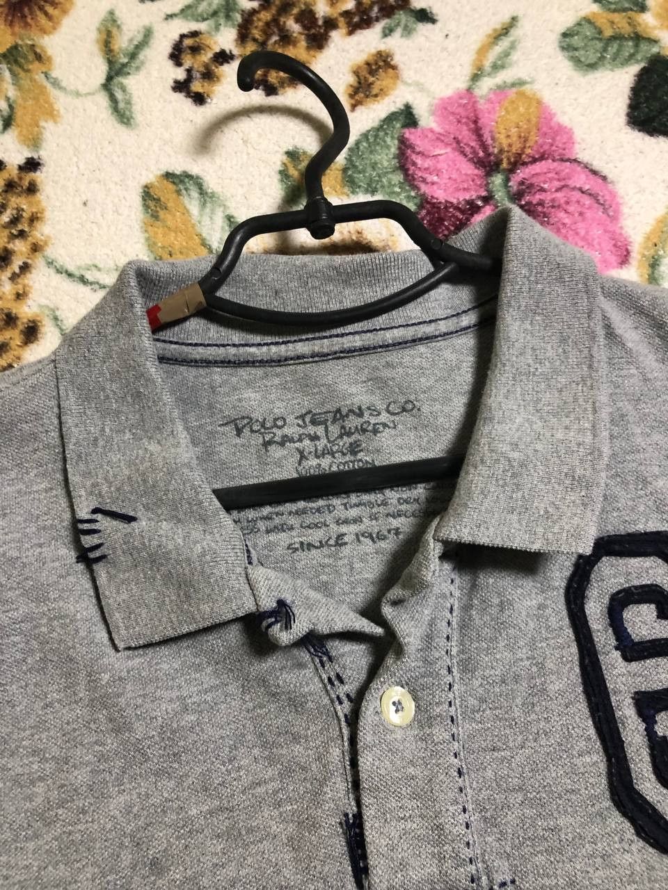 Polo Ralph Lauren Men's Vintage Polo Jeans Company PRL Cotton Polo Shirt Size US XL / EU 56 / 4 - 4 Thumbnail