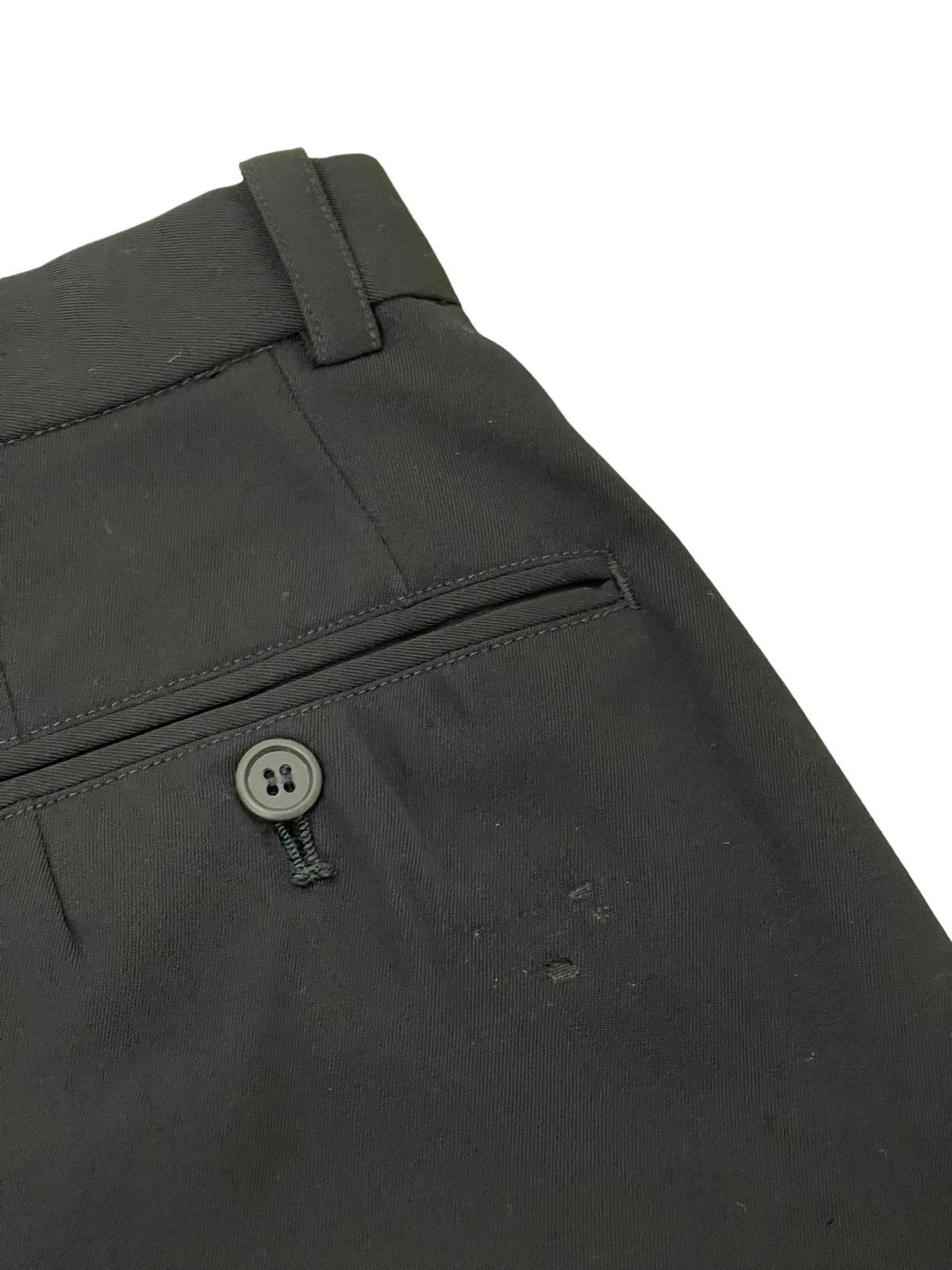 Issey Miyake Vtg 80s Wool Trouser Issey Miyake Wide Tapered 6🟦5 Size US 31 - 19 Thumbnail