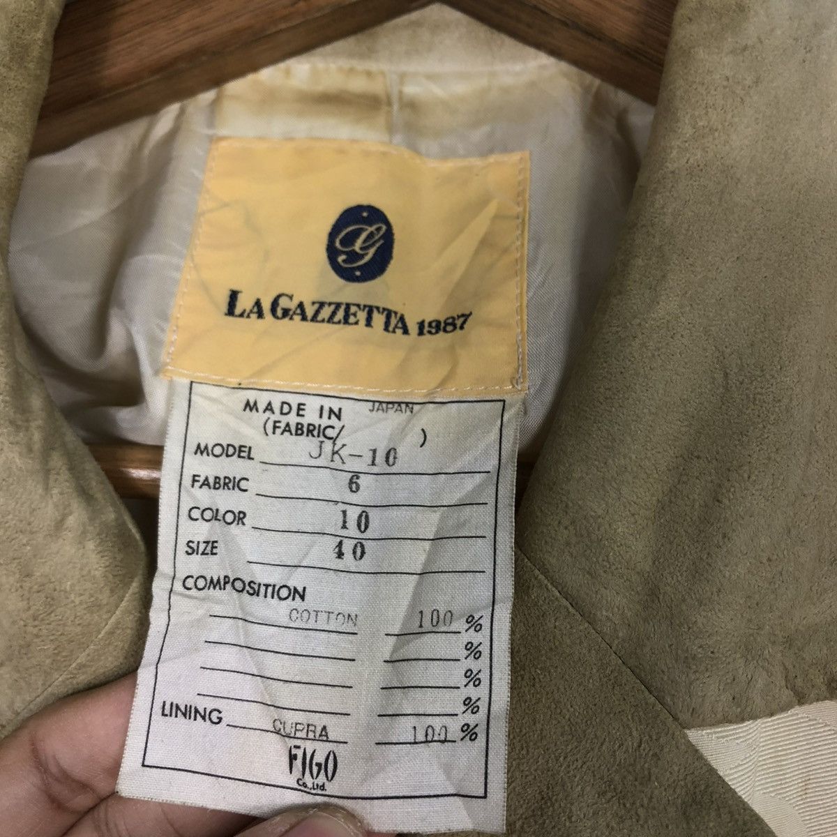 Japanese Brand 🔥VINTAGE COATS QUILTED LA GAZZETTA 1987 MADE IN JAPAN Size M / US 6-8 / IT 42-44 - 19 Thumbnail