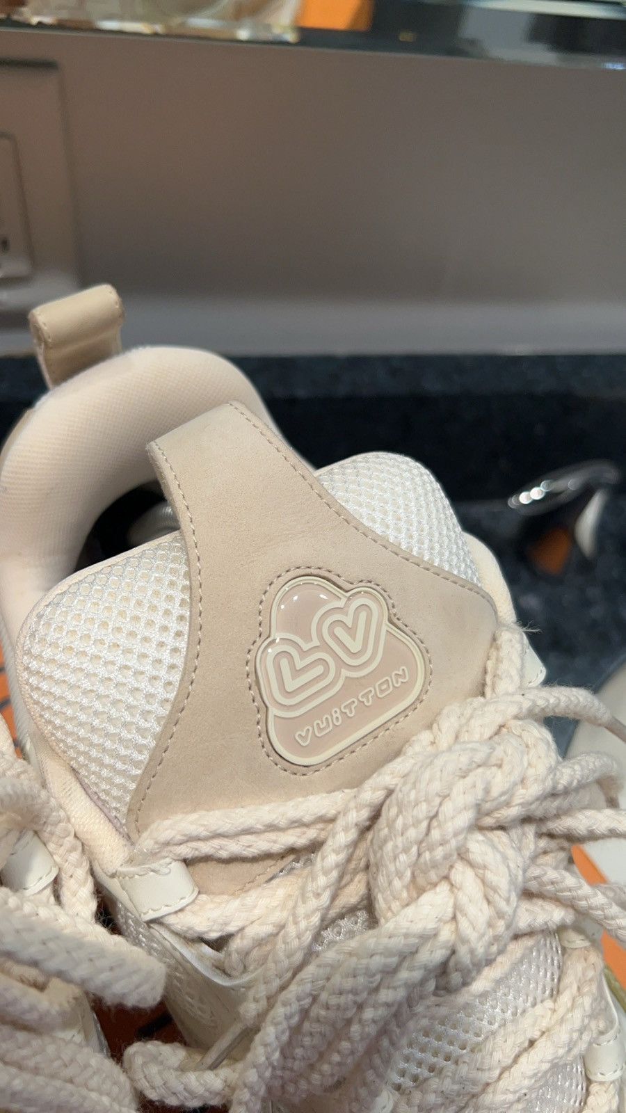 Louis Vuitton Louis Vuitton Skate Trainer ‘Tan/White’ Size 9LV With Box Size US 9 / EU 42 - 7 Thumbnail