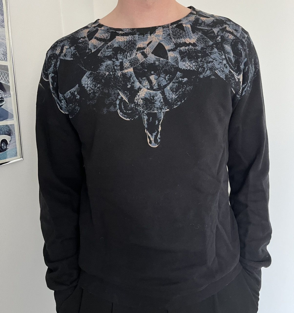 Marcelo Burlon Marcelo Burlon - snakeprint crewneck Size US M / EU 48-50 / 2 - 1 Thumbnail