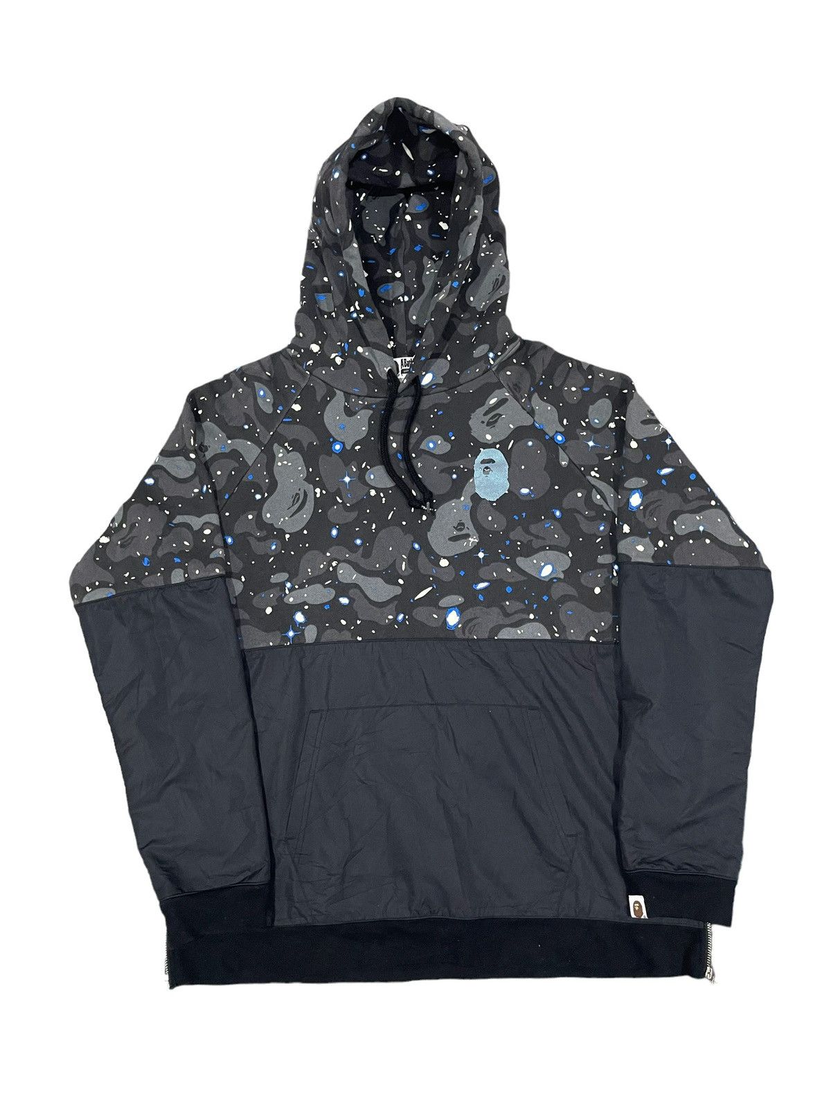 Bape Space Camo Wide Side Zip Pullover Hoodie Size US L / EU 52-54 / 3 - 3 Thumbnail