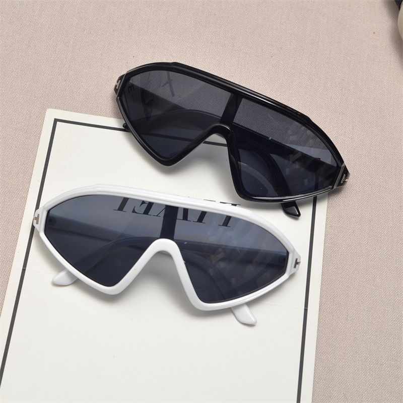 VIBE Hip-hop Street ins style custom avant-garde sunglasses Size ONE SIZE - 4 Thumbnail