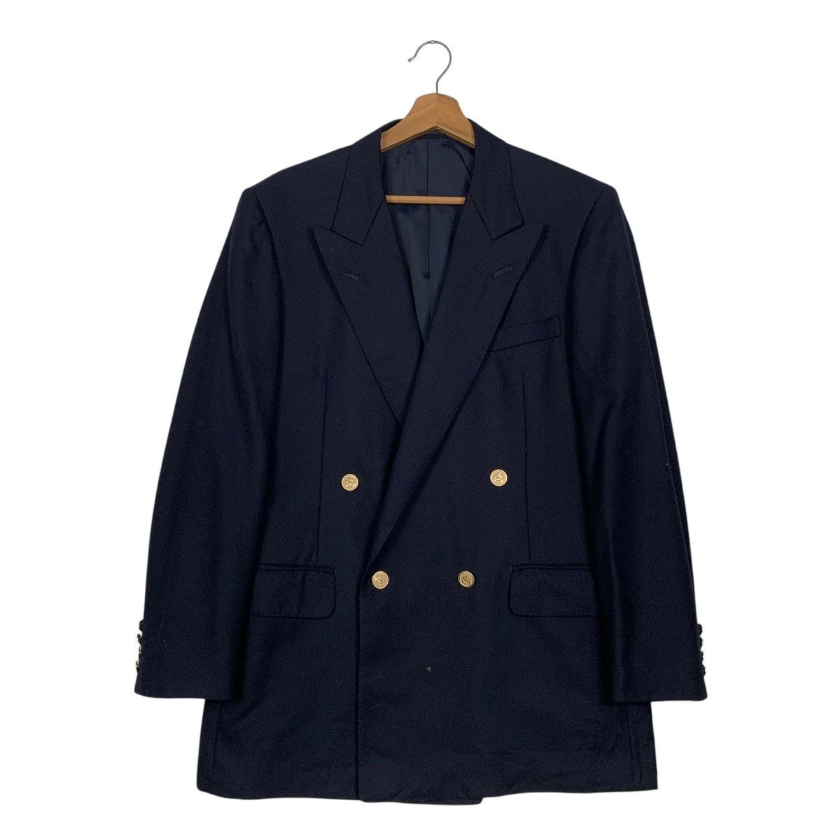 Burberry Vintage Burberrys Double Breasted Blazer Jacket Size US M / EU 48-50 / 2 - 1 Thumbnail