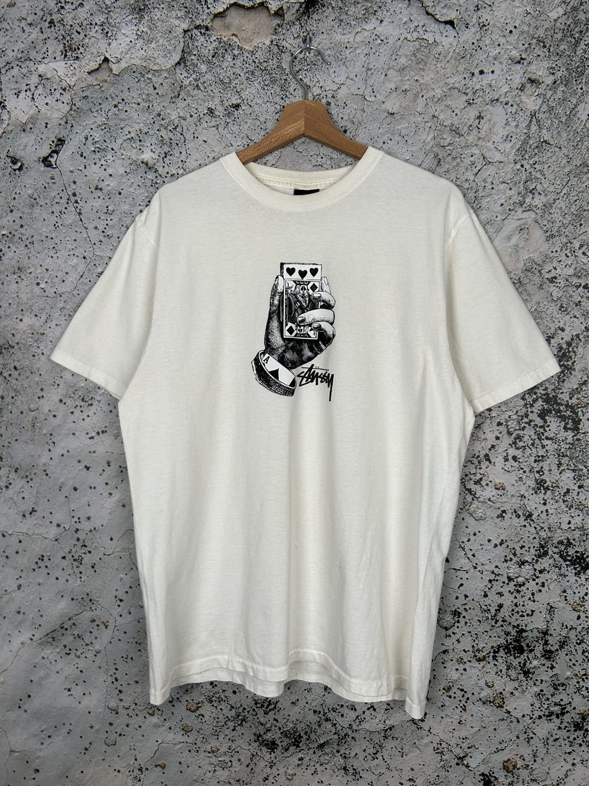 Stussy Vintage Stussy All Bets Off Tee Streetwear 90s Skate Rap Size US M / EU 48-50 / 2 - 1 Thumbnail