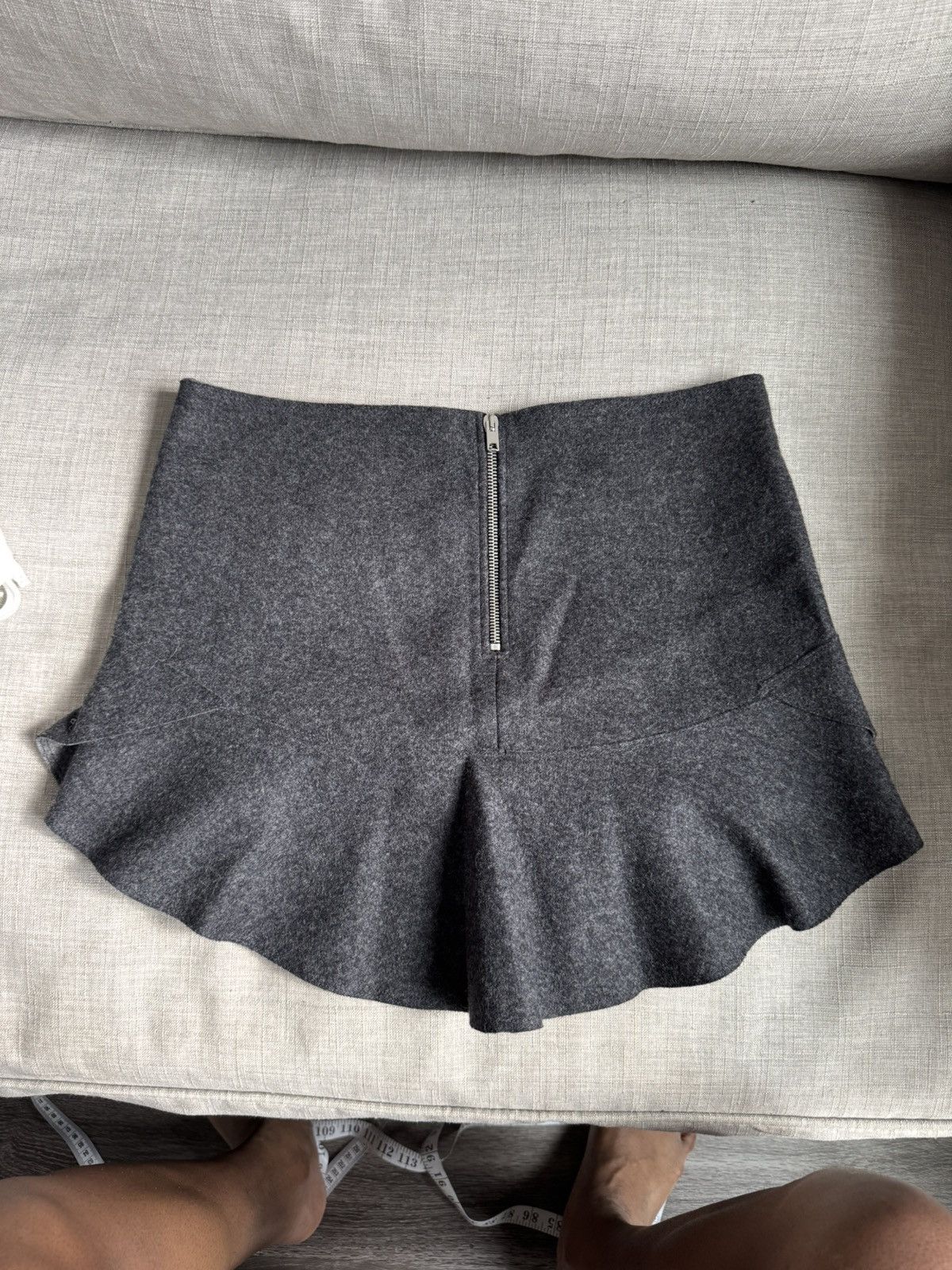 Isabel Marant Isabelle Marant Wool Mini Skirt Size 30" / US 8 / IT 44 - 2 Thumbnail