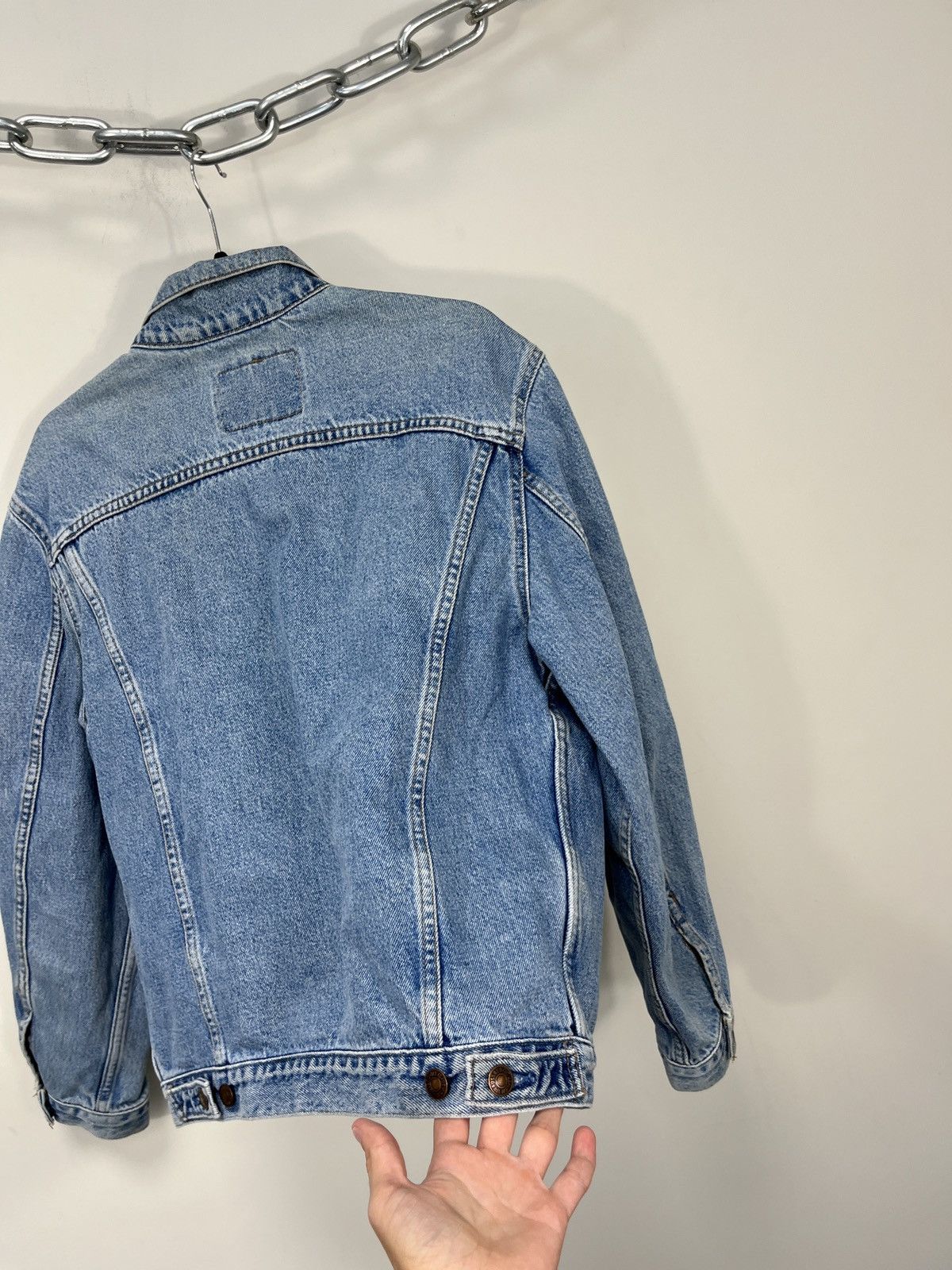 Levi's Vintage Levi’s USA Light Blue Hype Denim Jacket Size US M / EU 48-50 / 2 - 14 Thumbnail