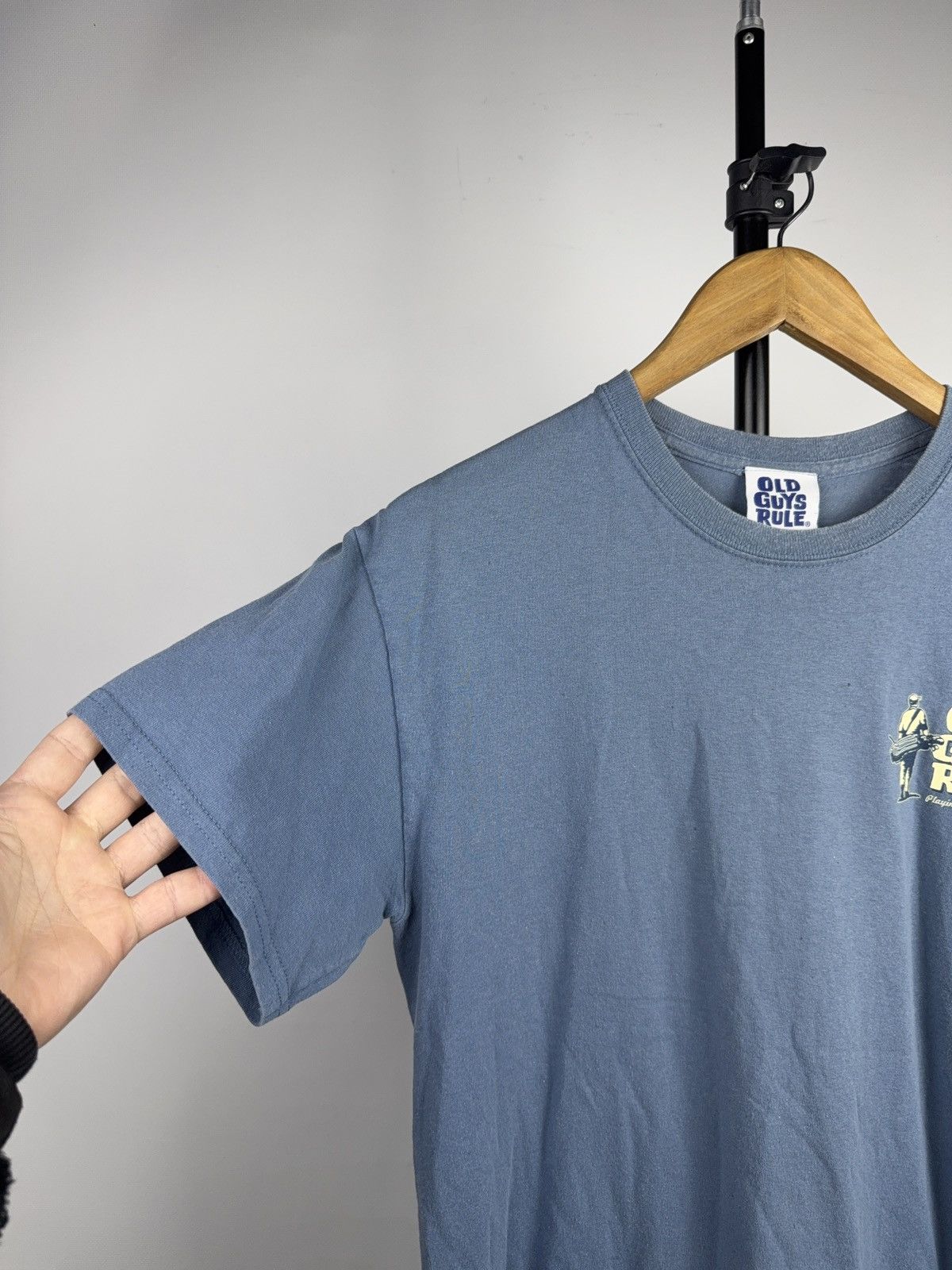 Vintage Vintage 00s Old Guys Rule Golf Graphic T-Shirt Blue Men’s M Size US M / EU 48-50 / 2 - 4 Thumbnail