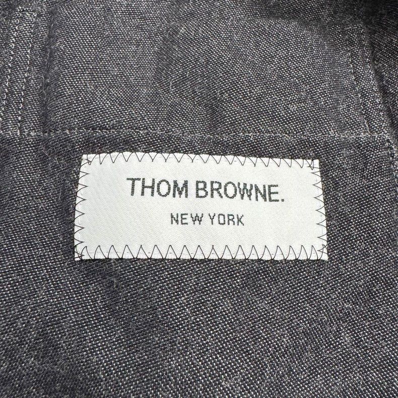 Thom Browne Thom Browne size2 Arm-wrapping woolen shirt Size US M / EU 48-50 / 2 - 8 Thumbnail
