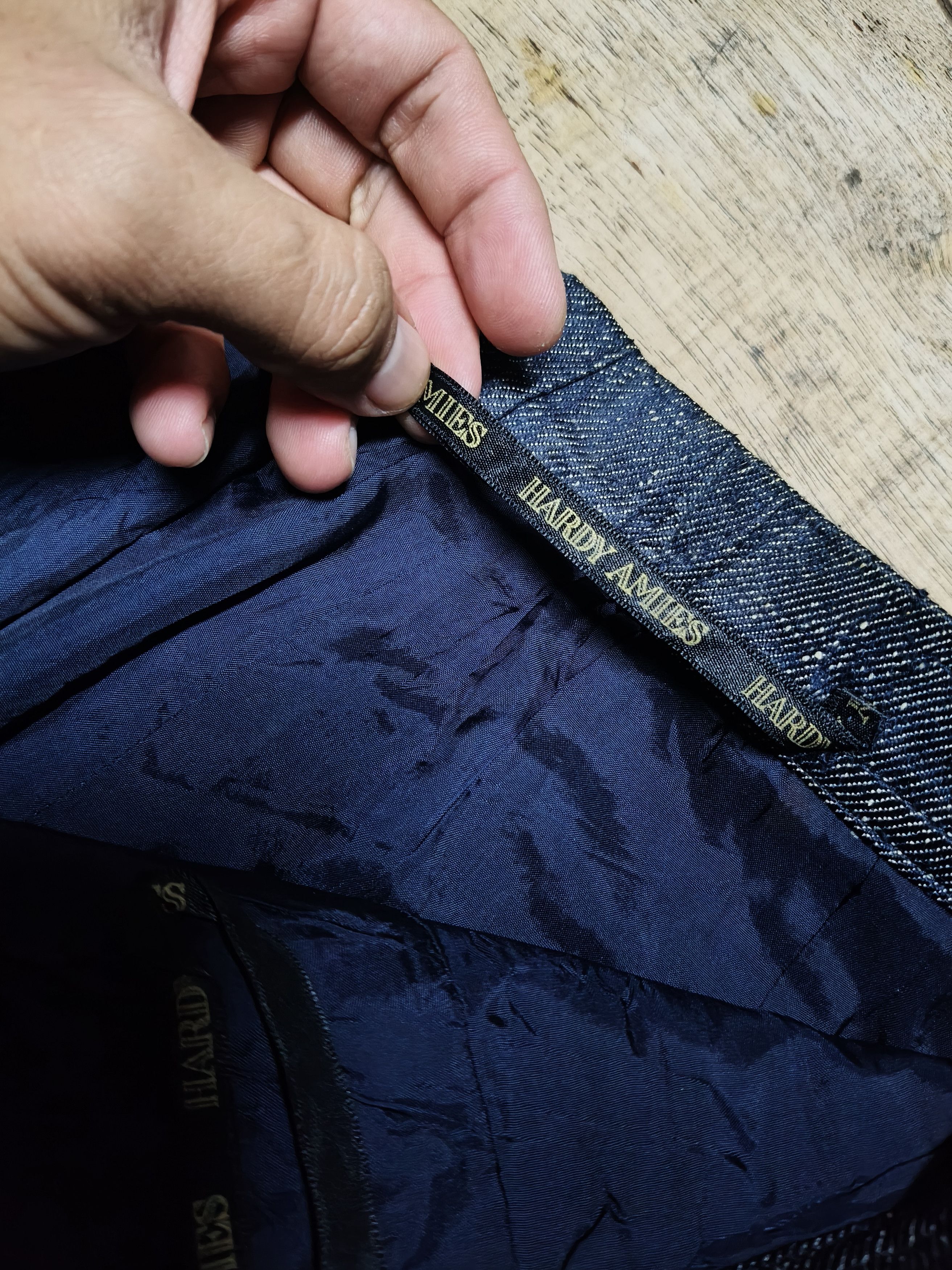 Hardy Amies Hardy Amies Denim Skirt Style Size 24" / US 00 / IT 34 - 5 Thumbnail