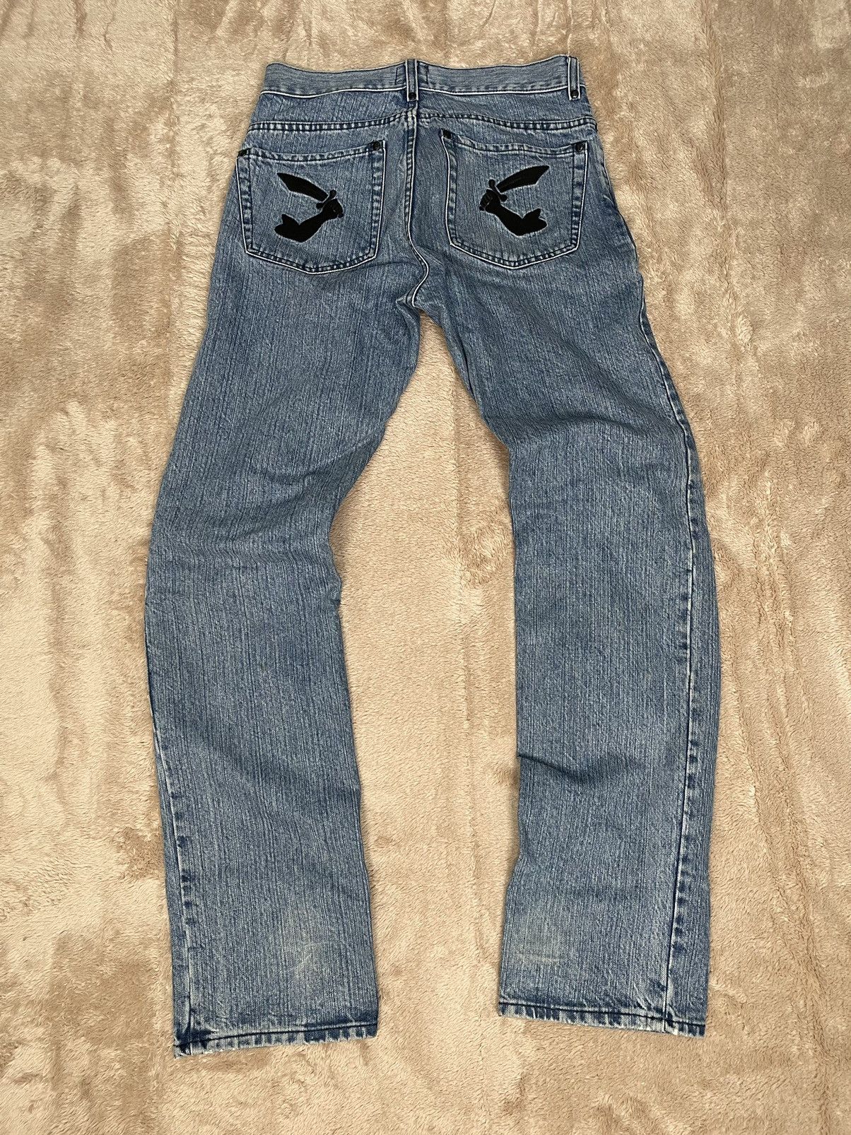 Vivienne Westwood Vivienne Westwood Anglomania Jeans Embroidered Logo Size US 29 - 1 Thumbnail