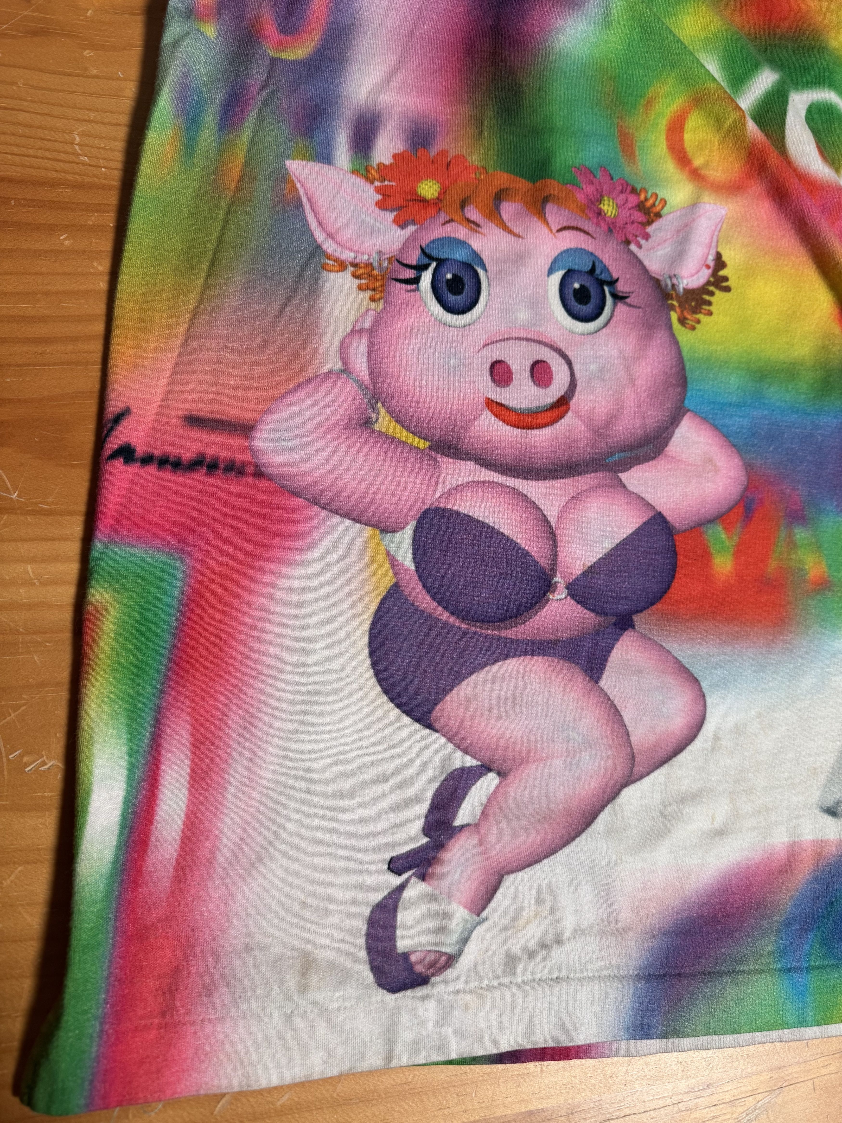 Yohji Yamamoto Yohji Yamamoto SS02 LSD Pig Shirt Size US L / EU 52-54 / 3 - 23 Thumbnail