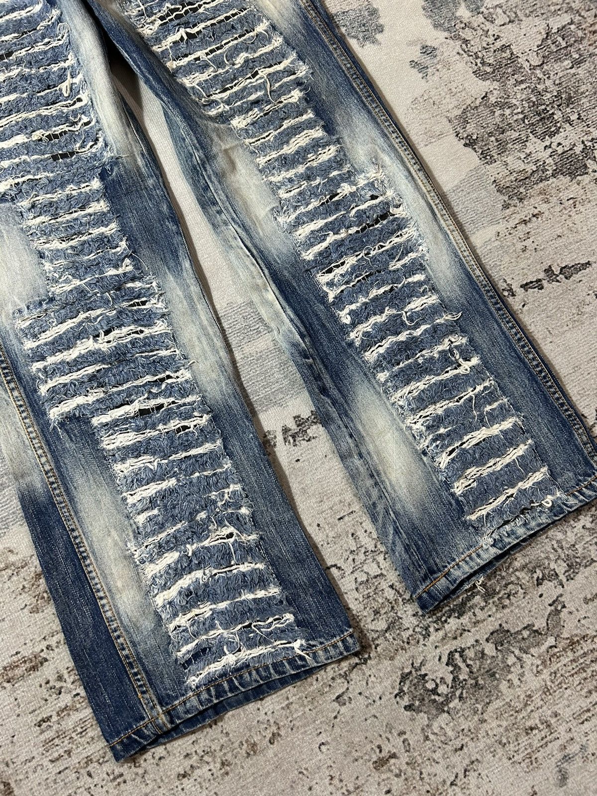 PPFM 2000s Seditionaries Distressed Tough Jeans Smith Size US 31 - 4 Thumbnail