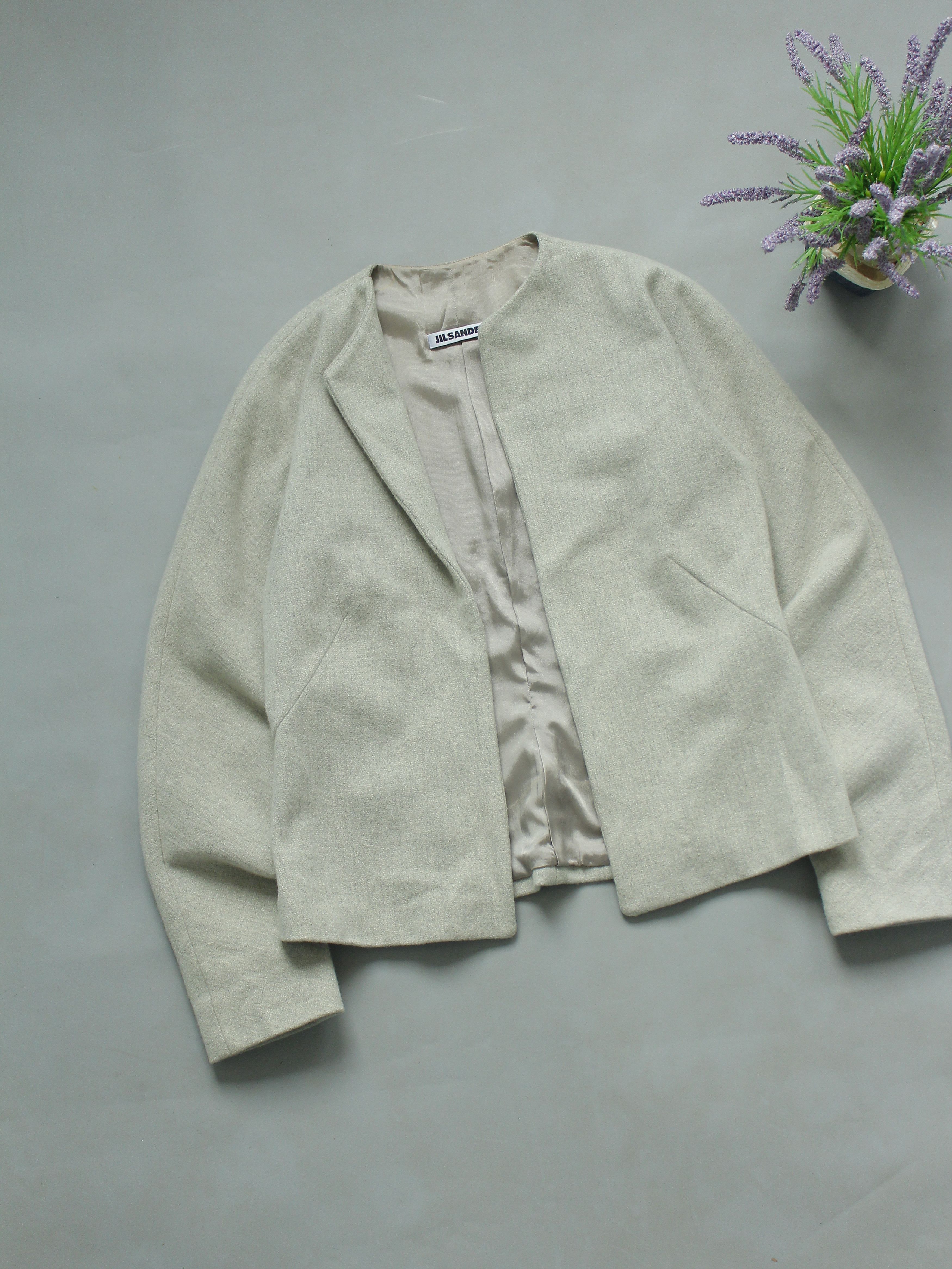 Jil Sander Jil Sander Cashmere / Fleece Wool Light Womens Jacket 38 Size XS / US 0-2 / IT 36-38 - 2 Thumbnail
