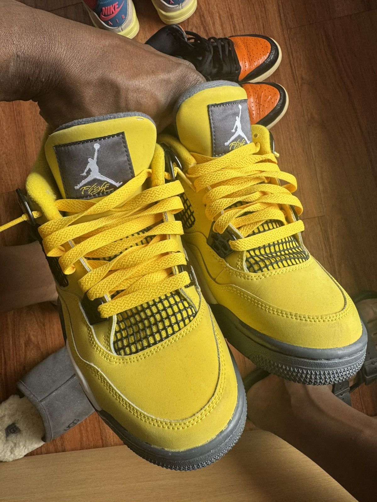 Jordan Brand Jordan 4 Lightning Size US 6 / EU 39 - 5 Thumbnail