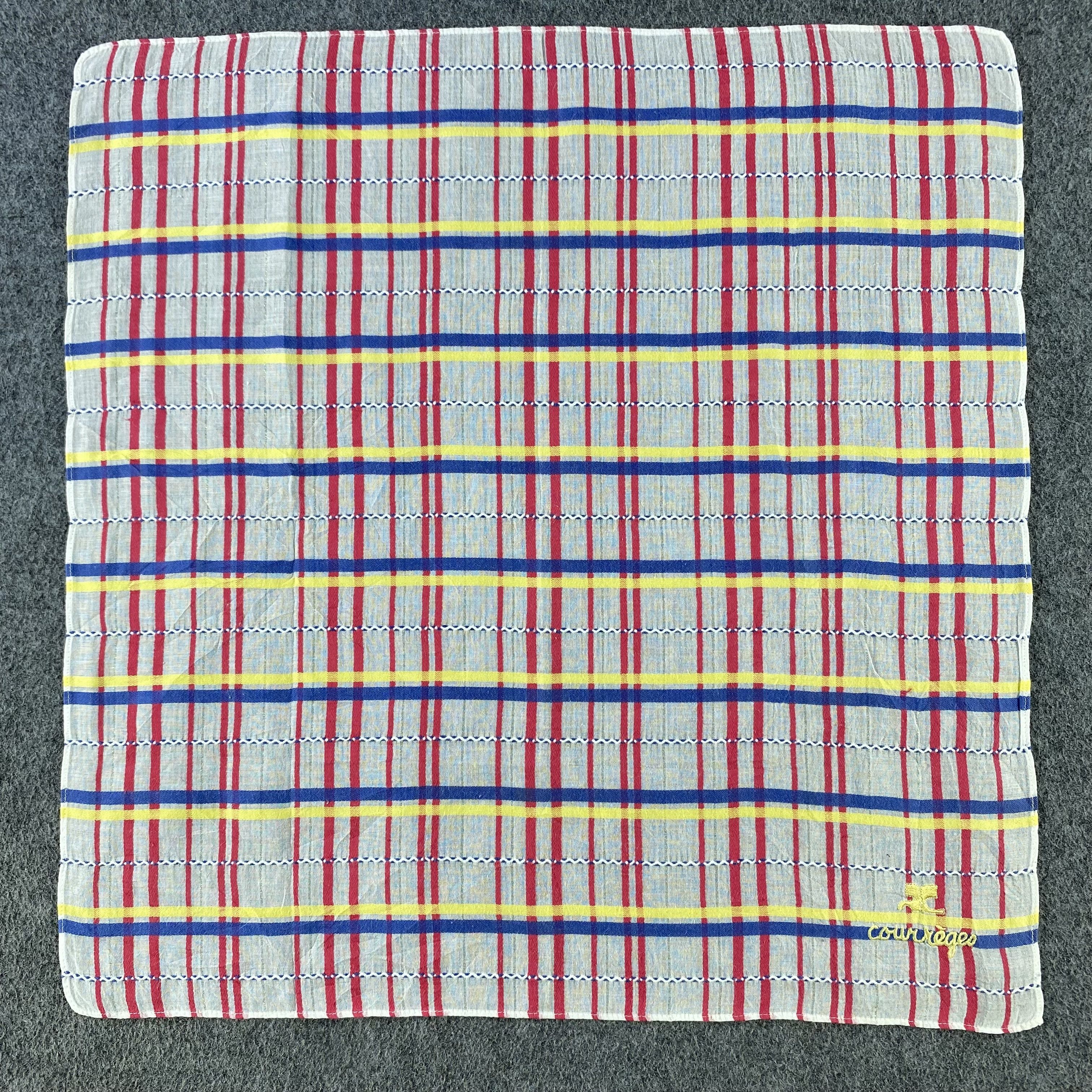 Courreges Courreges Handkerchief/Neckerchief/Bandana HC828 Size ONE SIZE - 1 Thumbnail