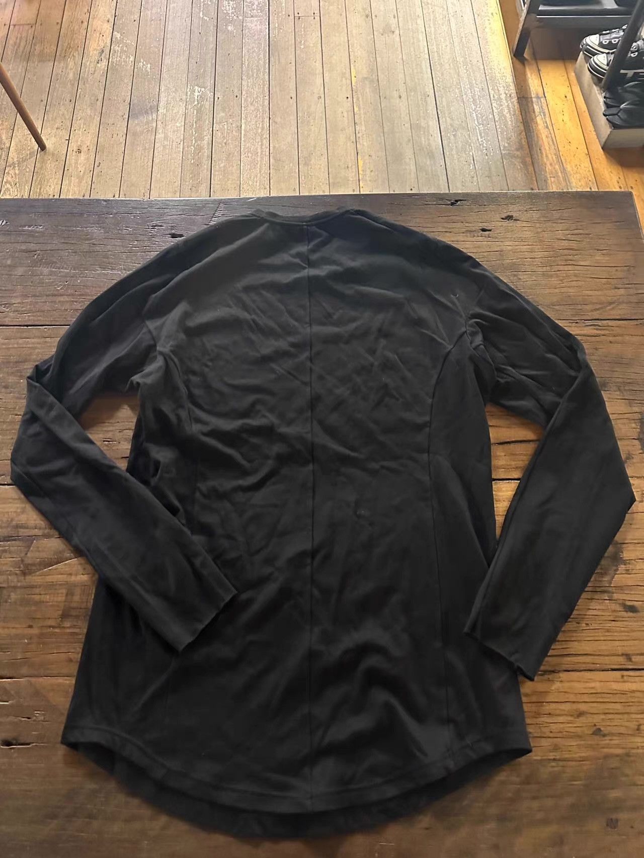 Devoa Devoa 18FW Men's Black Paneled Long Sleeve Tee. Ｑ25 Size US L / EU 52-54 / 3 - 3 Thumbnail