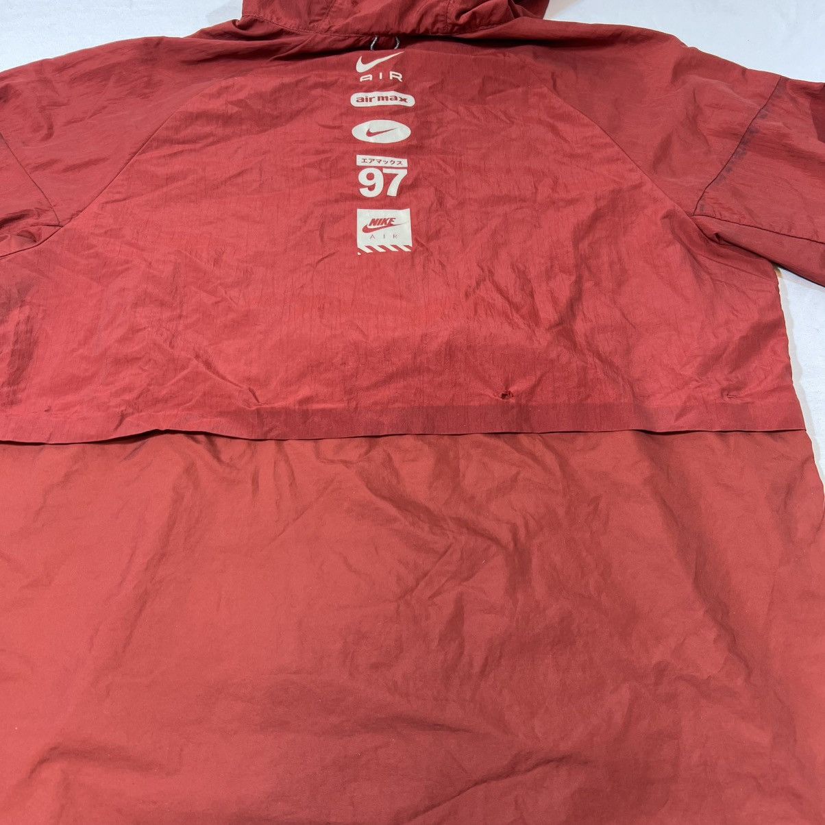 Nike Nike Air Max 97 Anorak Windrunner 1/4 Zip Jacket large Size US L / EU 52-54 / 3 - 14 Thumbnail