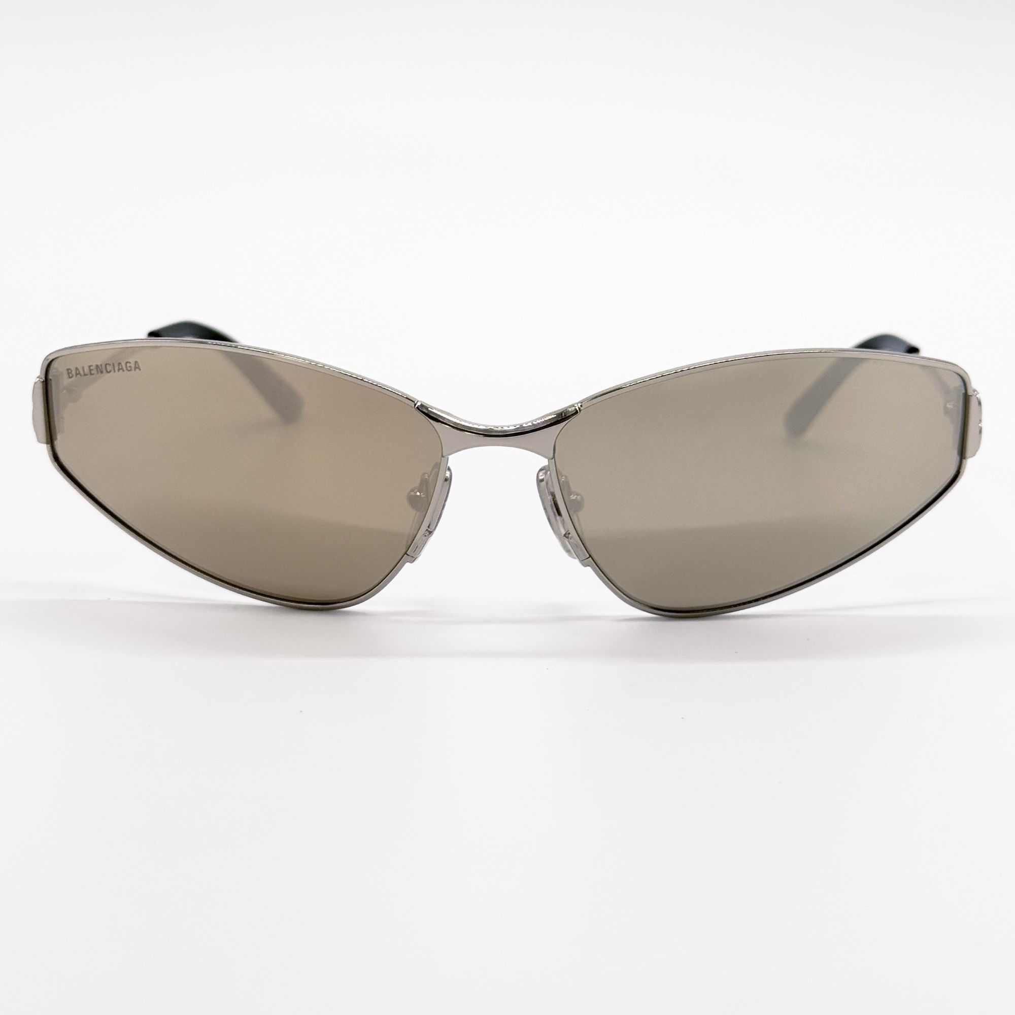 Balenciaga NEW BALENCIAGA SUNGLASSES BB0335S 006 SILVER UNISEX EYEWEAR Size ONE SIZE - 5 Thumbnail