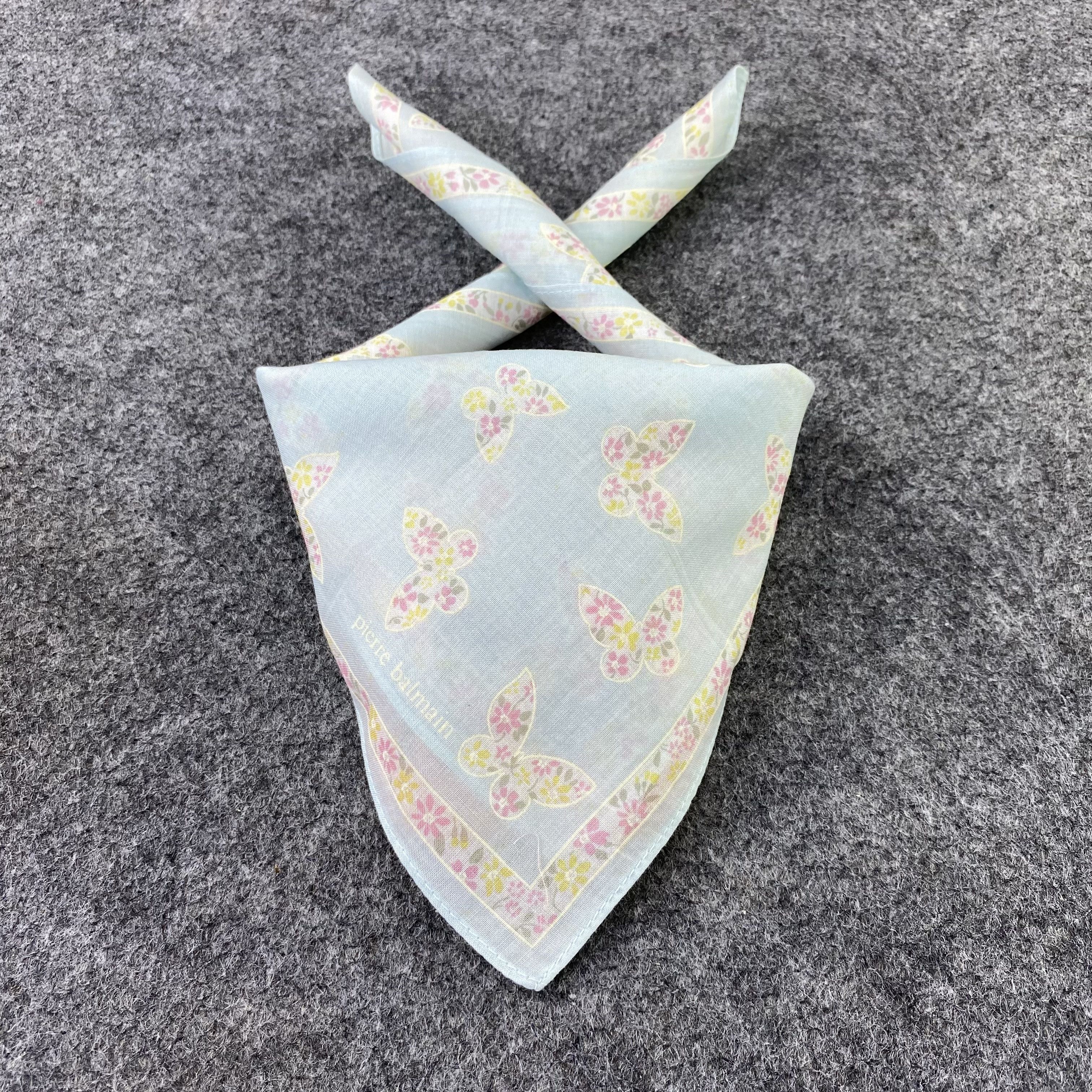 Pierre Balmain Pierre Balmain Handkerchief / Bandana / Neckerchief-B591 Size ONE SIZE - 2 Thumbnail