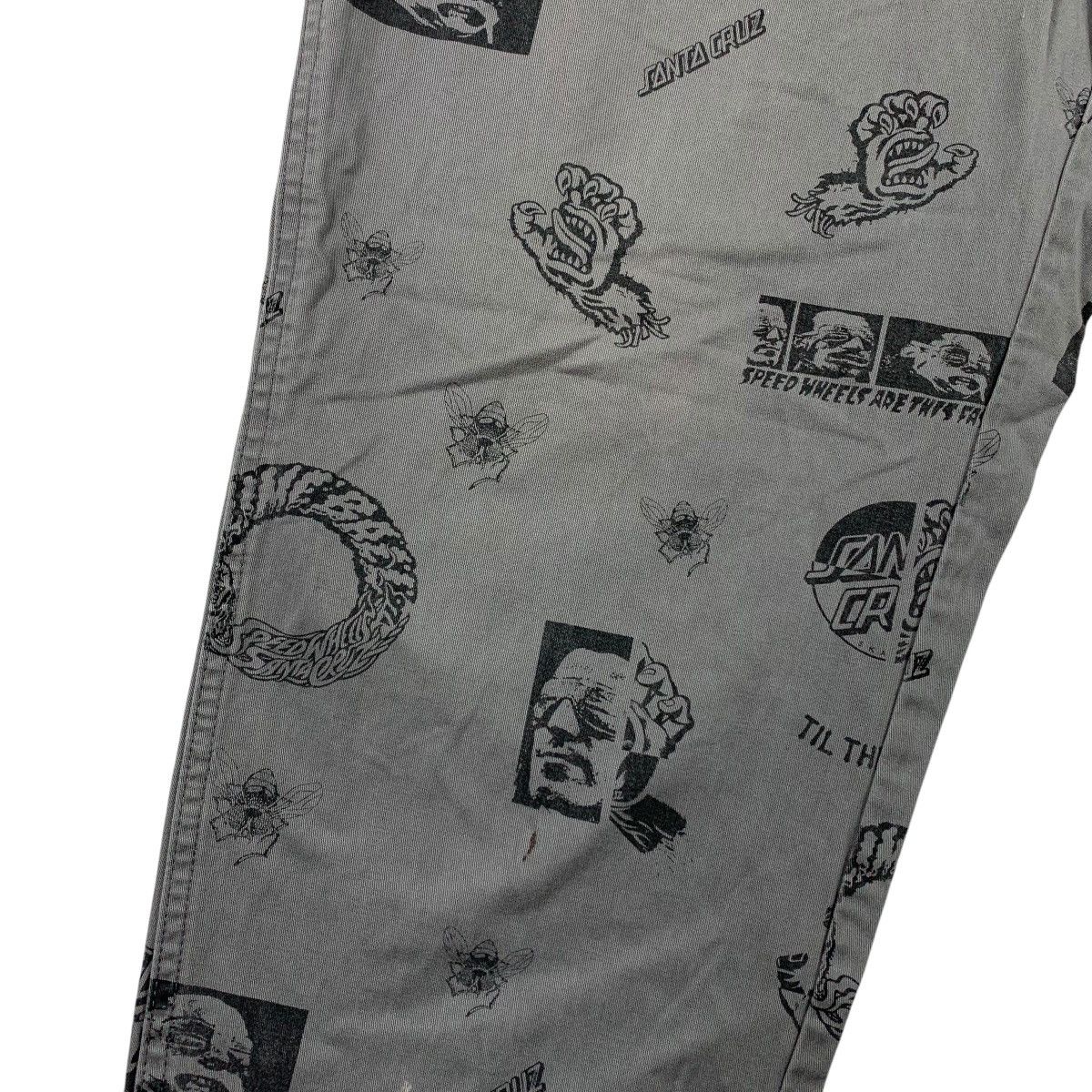 Santa Cruz Skateboards SANTA CRUZ skateboard full print pants Size US 30 / EU 46 - 8 Thumbnail
