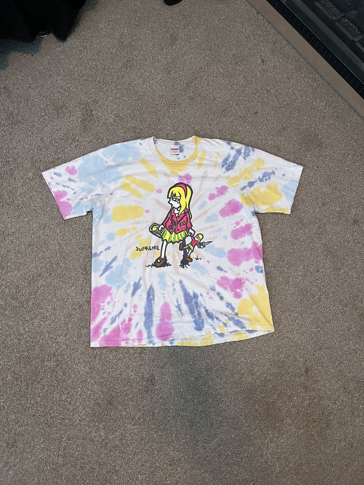 Supreme Tie-dye Supreme T-shirt Size US XL / EU 56 / 4 - 1 Thumbnail