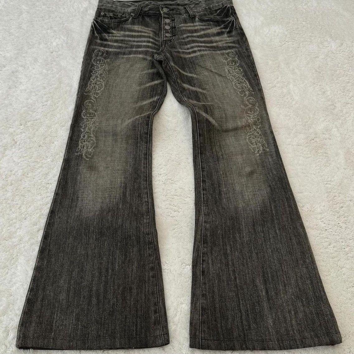 Tornado Mart tornado mart flared tribal pants Size US 31 - 3 Thumbnail