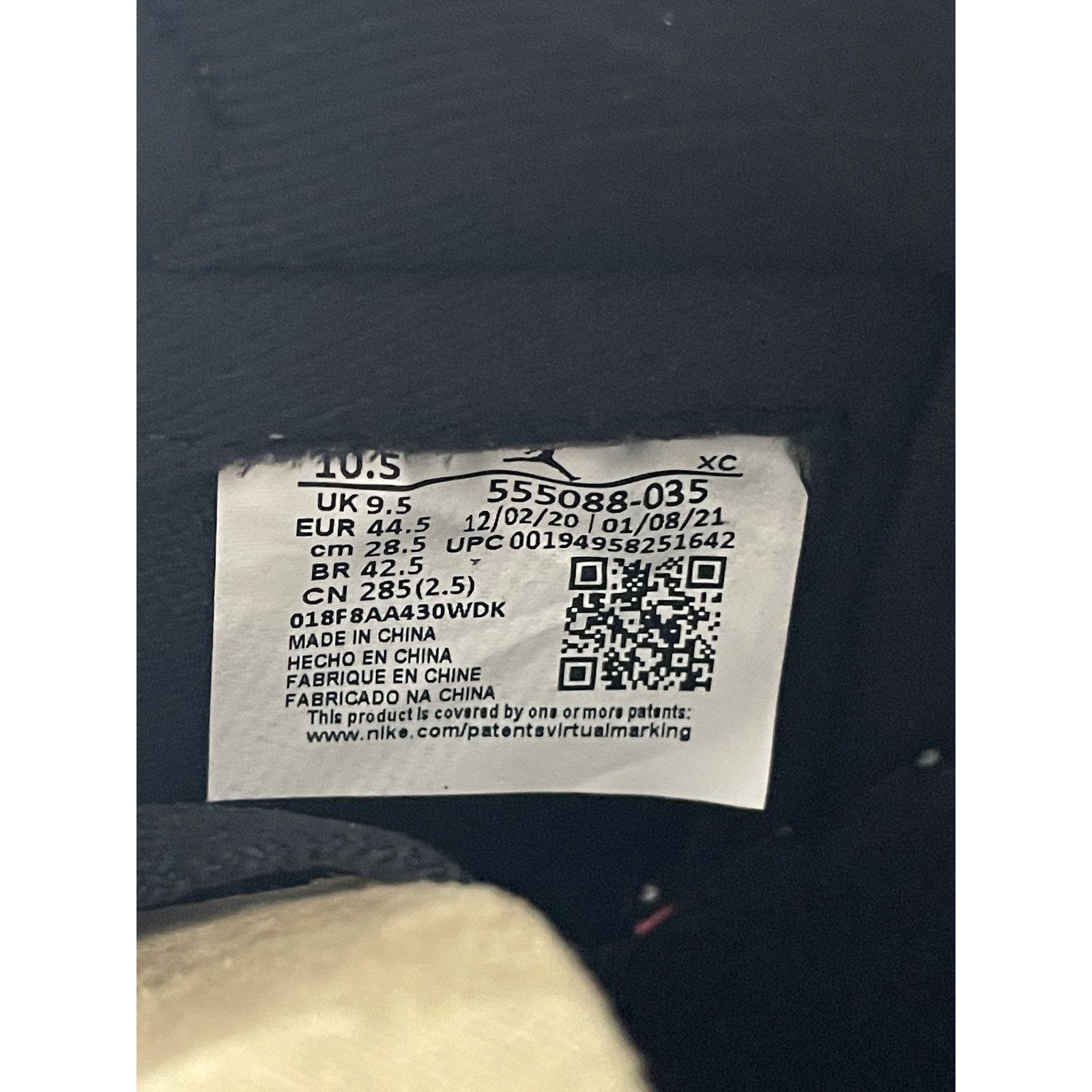 Jordan Brand NIKE JORDAN 1 HIGH SHADOW 2.0 SIZE 10.5 NEW Size US 10.5 / EU 43-44 - 5 Thumbnail
